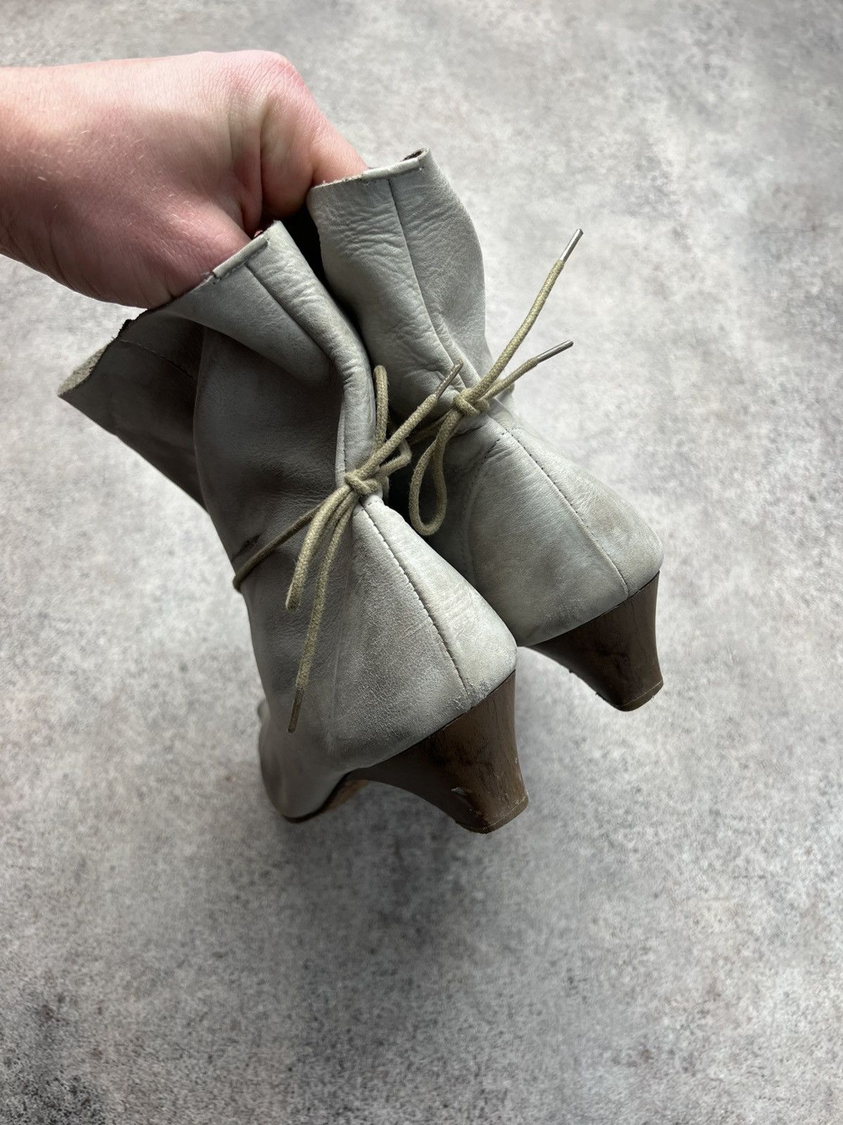 Vintage Vintage genuine leather faded heels shoes Size US 8 / EU 41 - 10 Thumbnail