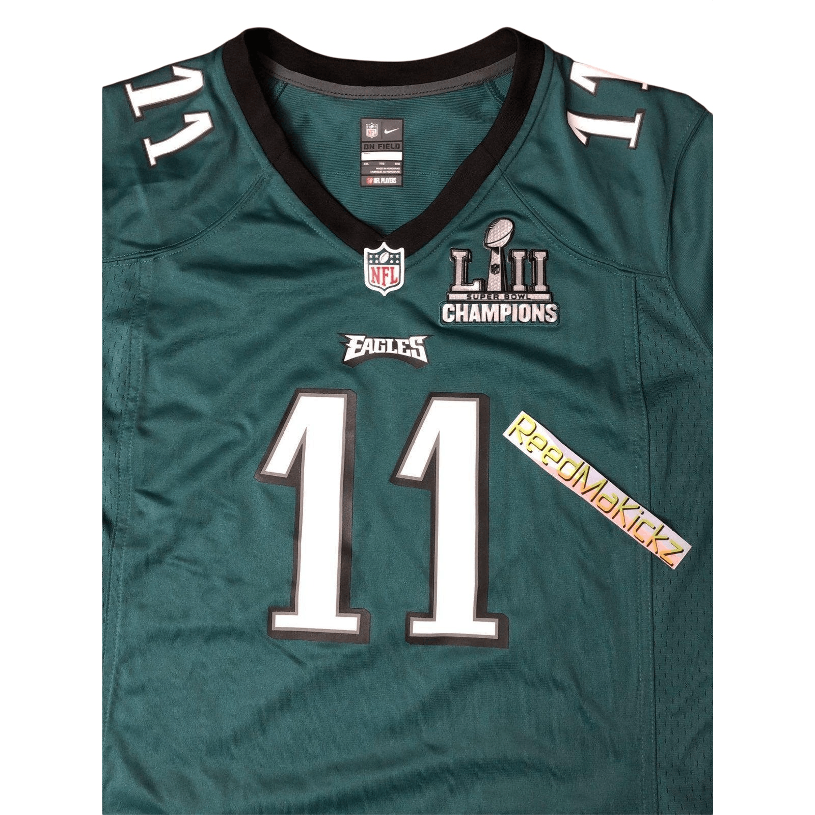 Nike Nike Philadelphia Eagles Superbowl jersey Wentz Womens 2XL Size XXL / US 16-18 / IT 52-54 - 3 Thumbnail