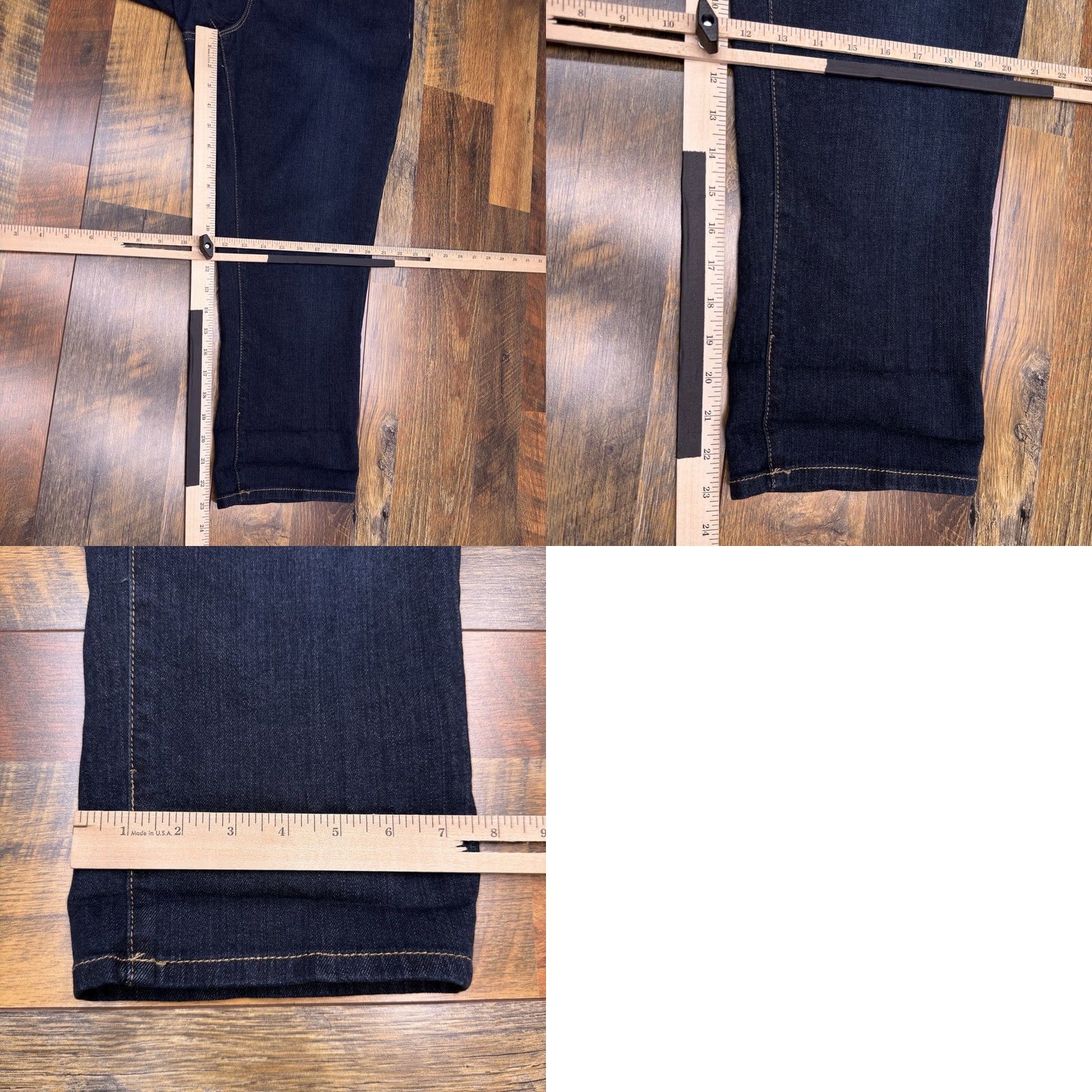 Coldwater Creek Coldwater Creek Jeans Cropped City Womens 12P Petite Mid Rise Stretch Denim Blue 5-Pocket NWT Size 34" / US 12 / IT 48 - 9 Thumbnail