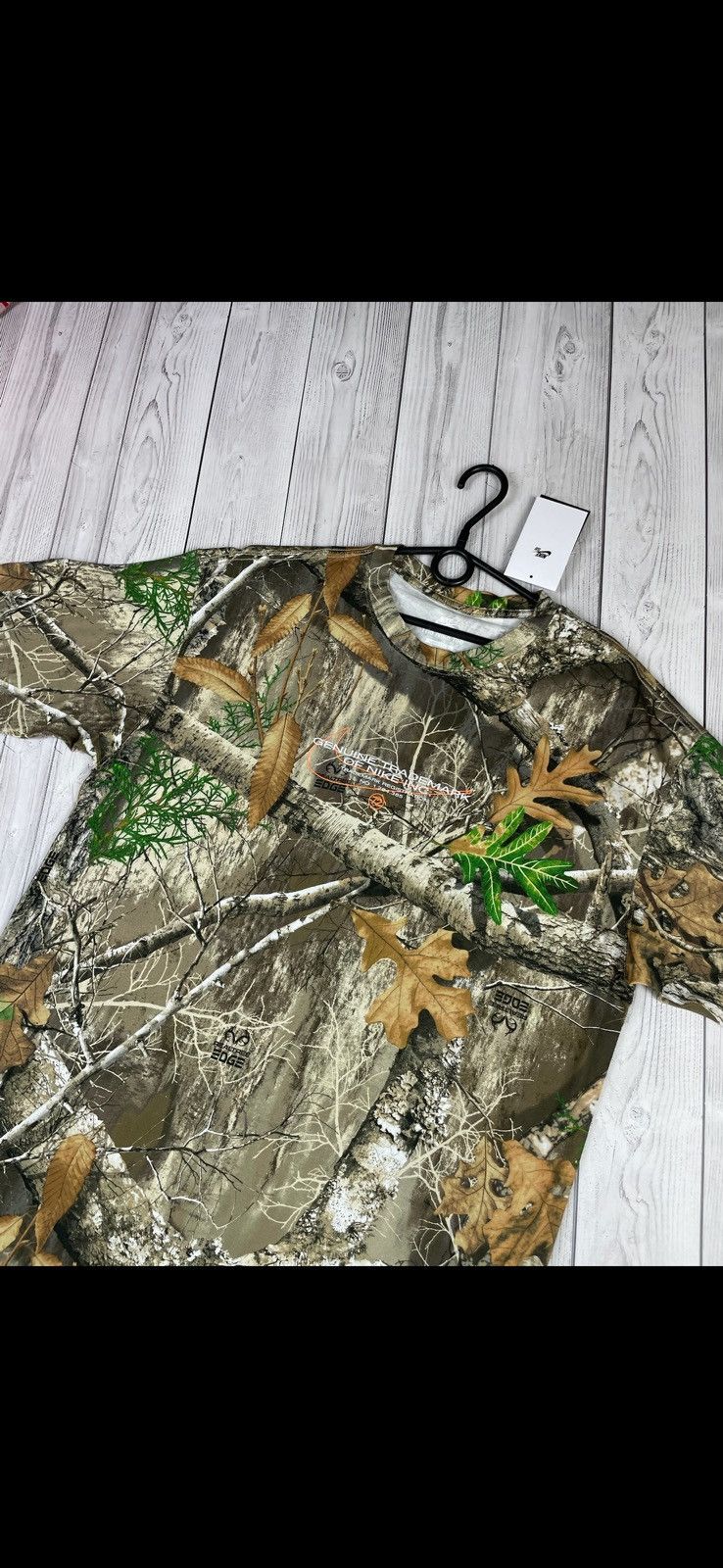 Nike Vintage nike realtree forest tee size M rare big swoosh Size US M / EU 48-50 / 2 - 2 Thumbnail