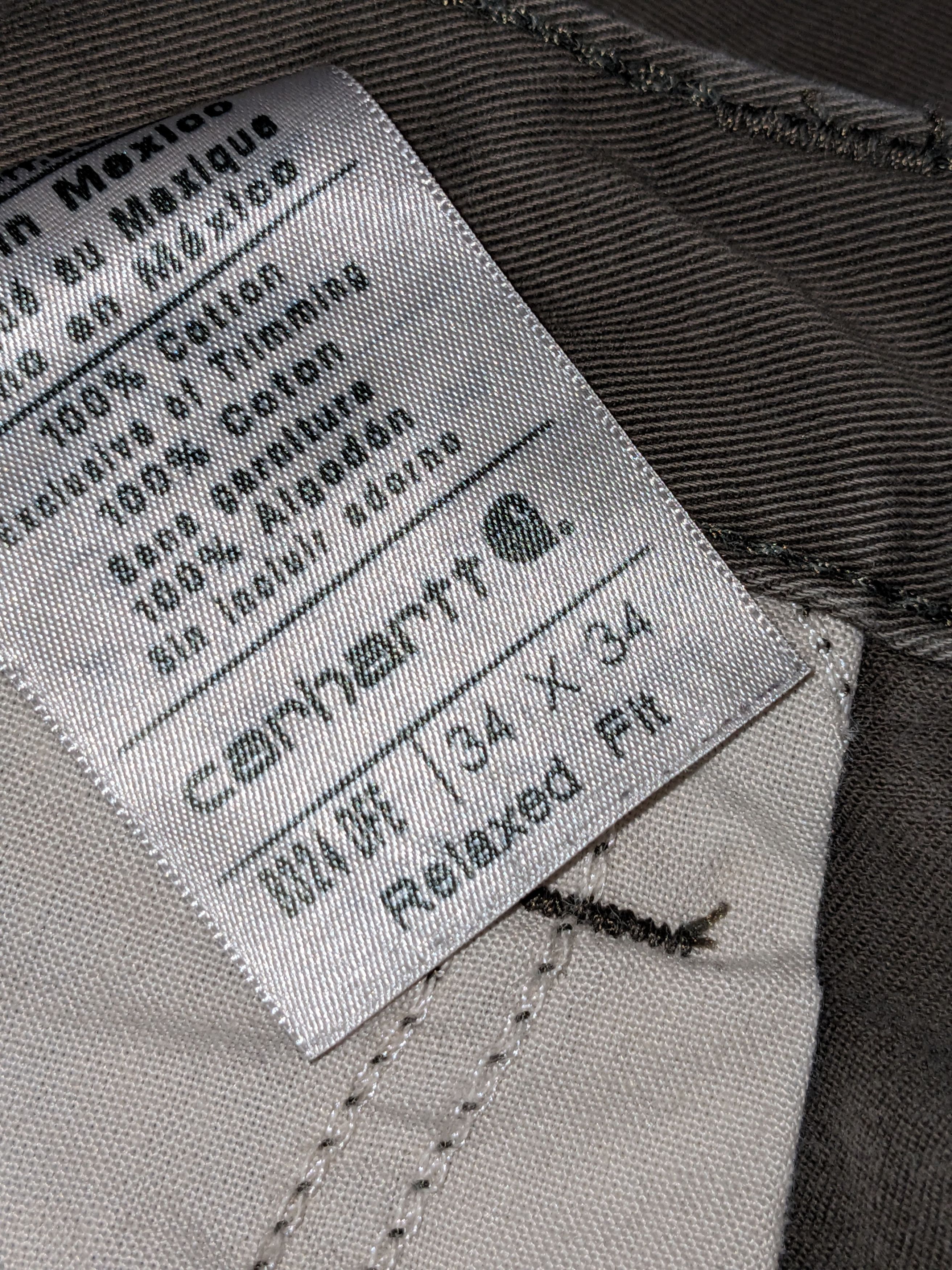 Carhartt × Vintage Vintage Carhartt B324 DFE 34 x 34 Relaxed Fit Green Pants Size US 34 / EU 50 - 9 Thumbnail