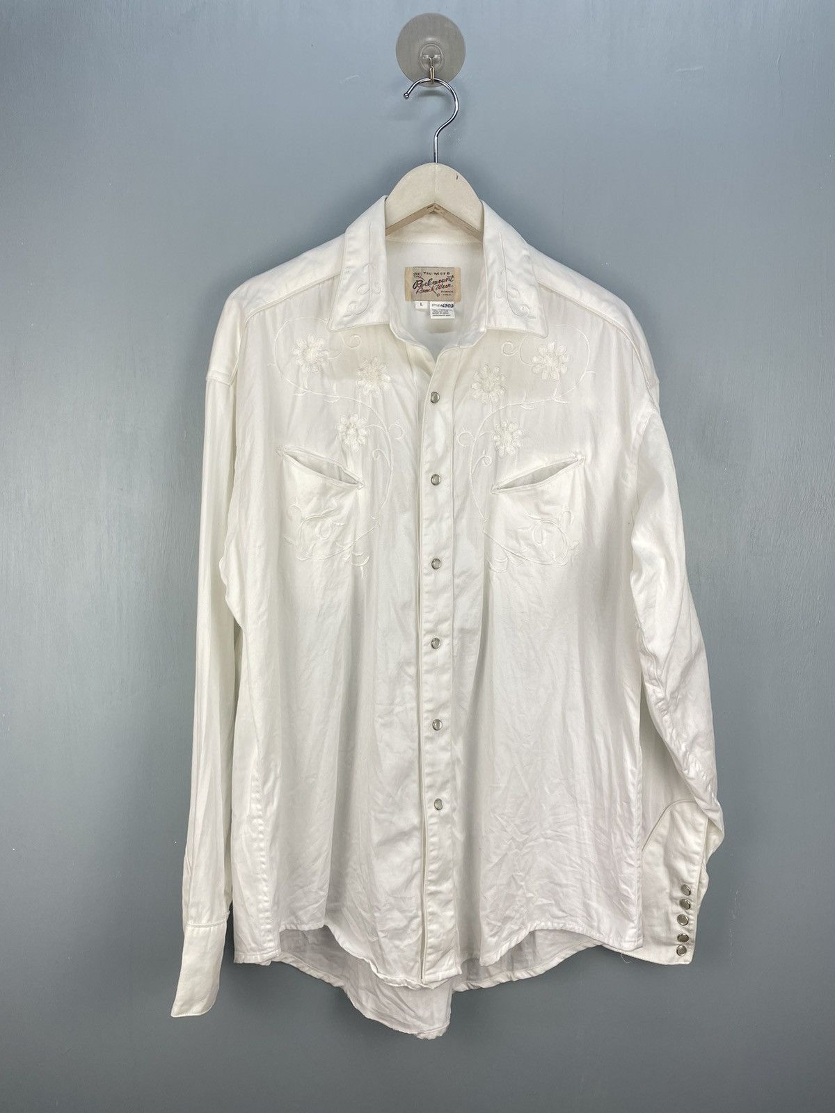 Rockmount Ranch Wear Rockmount Ranch Wear western shirt smile pocket shirt Size US L / EU 52-54 / 3 - 1 Thumbnail