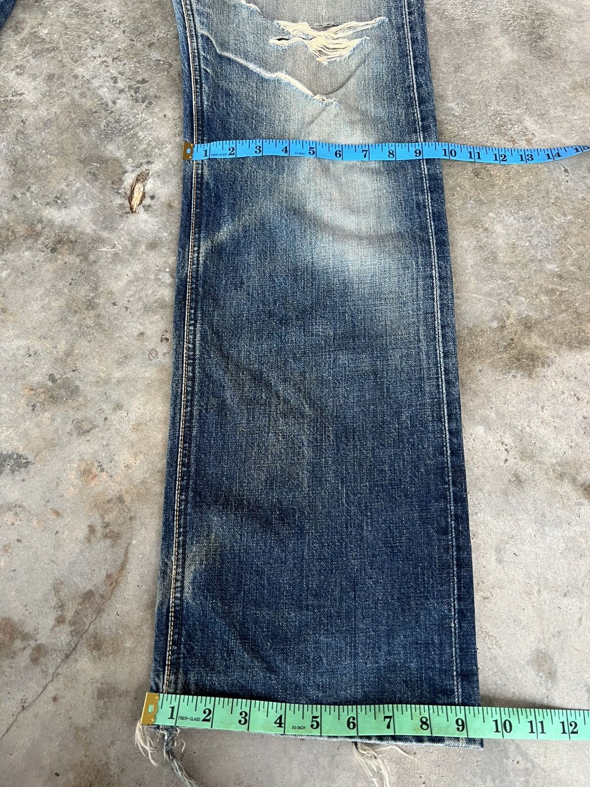 Lee Vintage Lee Riders Sanforized Distress Jean Size US 30 / EU 46 - 7 Thumbnail