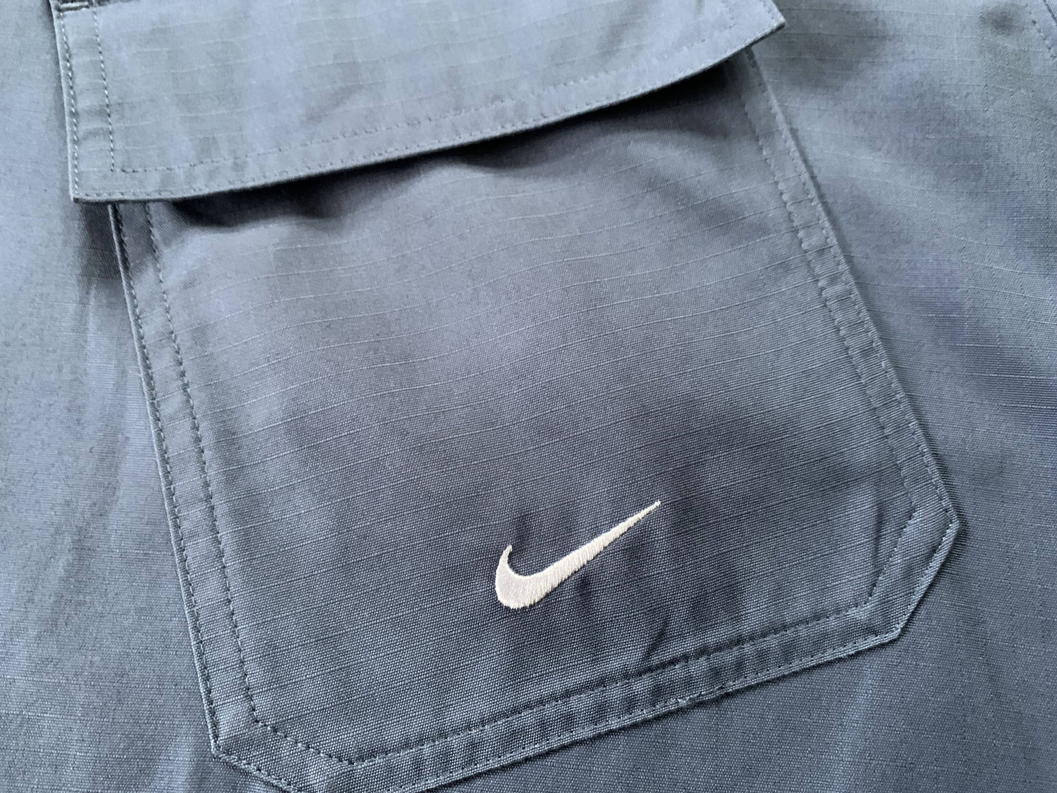 Nike × Vintage Nike Life Woven Pullover Field Jacket Hood Size US L / EU 52-54 / 3 - 6 Thumbnail