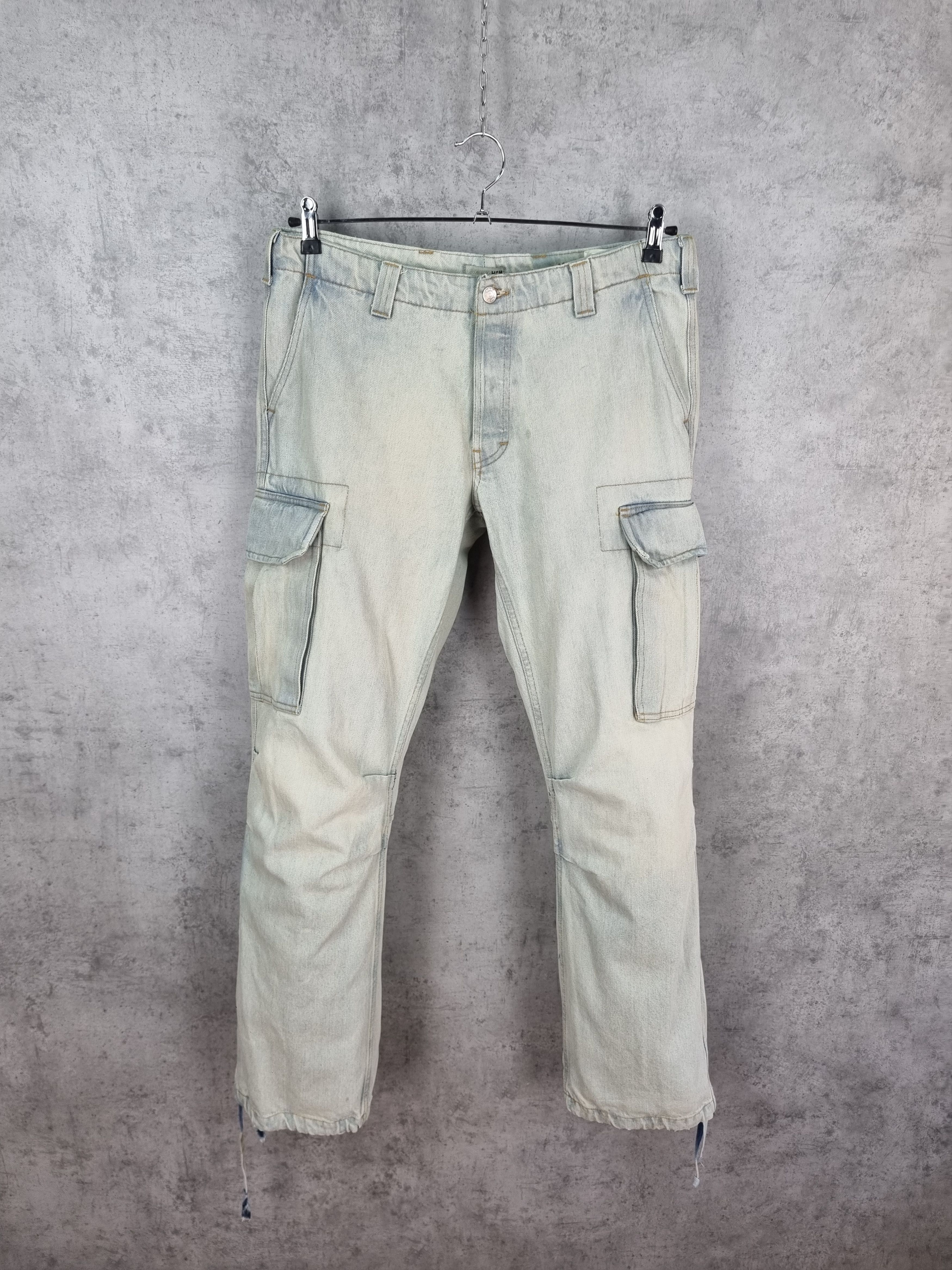 Japanese Brand × Vintage Rare Made in ITALY H&M Denim cargo Travis Scott Pants Size US 32 / EU 48 - 1 Thumbnail