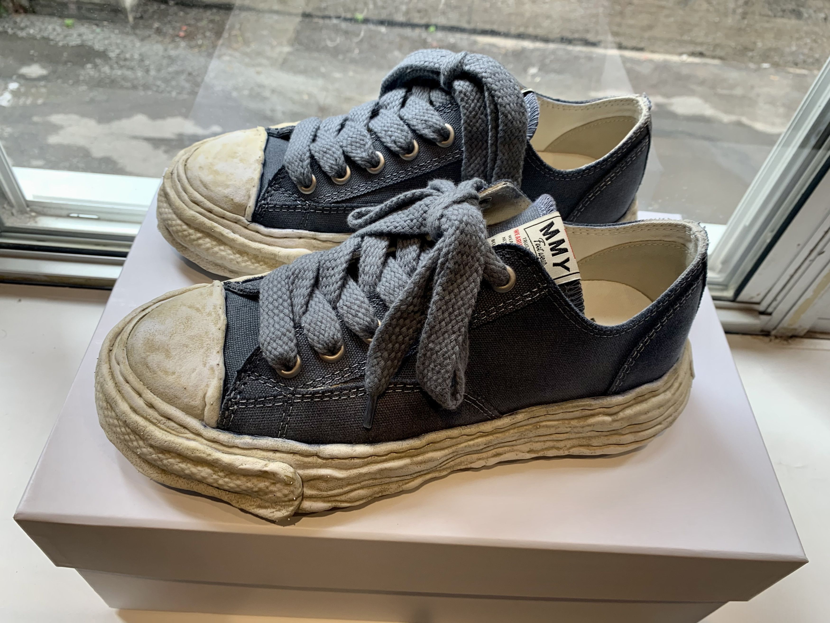 Maison MIHARA YASUHIRO Peterson 23 OG - A12FW706 Size US 7 / EU 40 - 11 Thumbnail