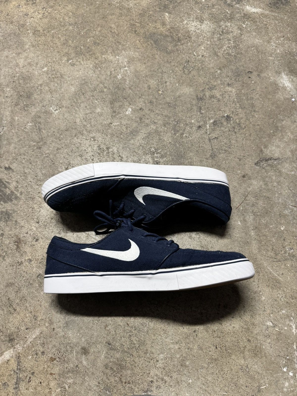 Nike × Nike SB Nike Zoom SB Stefan Janoski Canvas Navy Blue 2013 Size US 11 / EU 44 - 1 Thumbnail