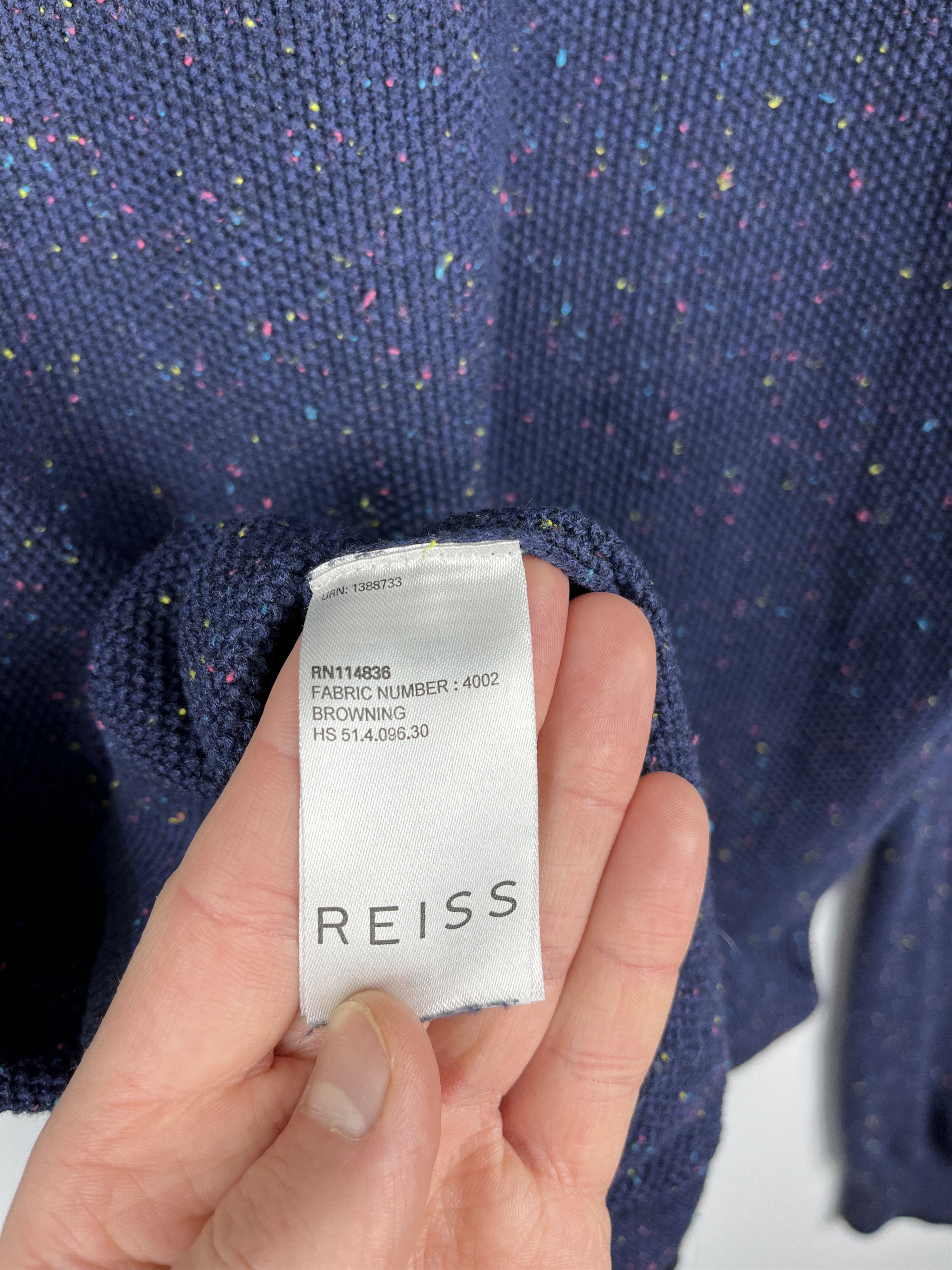 Reiss Reiss Cotton Textured Sweater Size US M / EU 48-50 / 2 - 12 Thumbnail