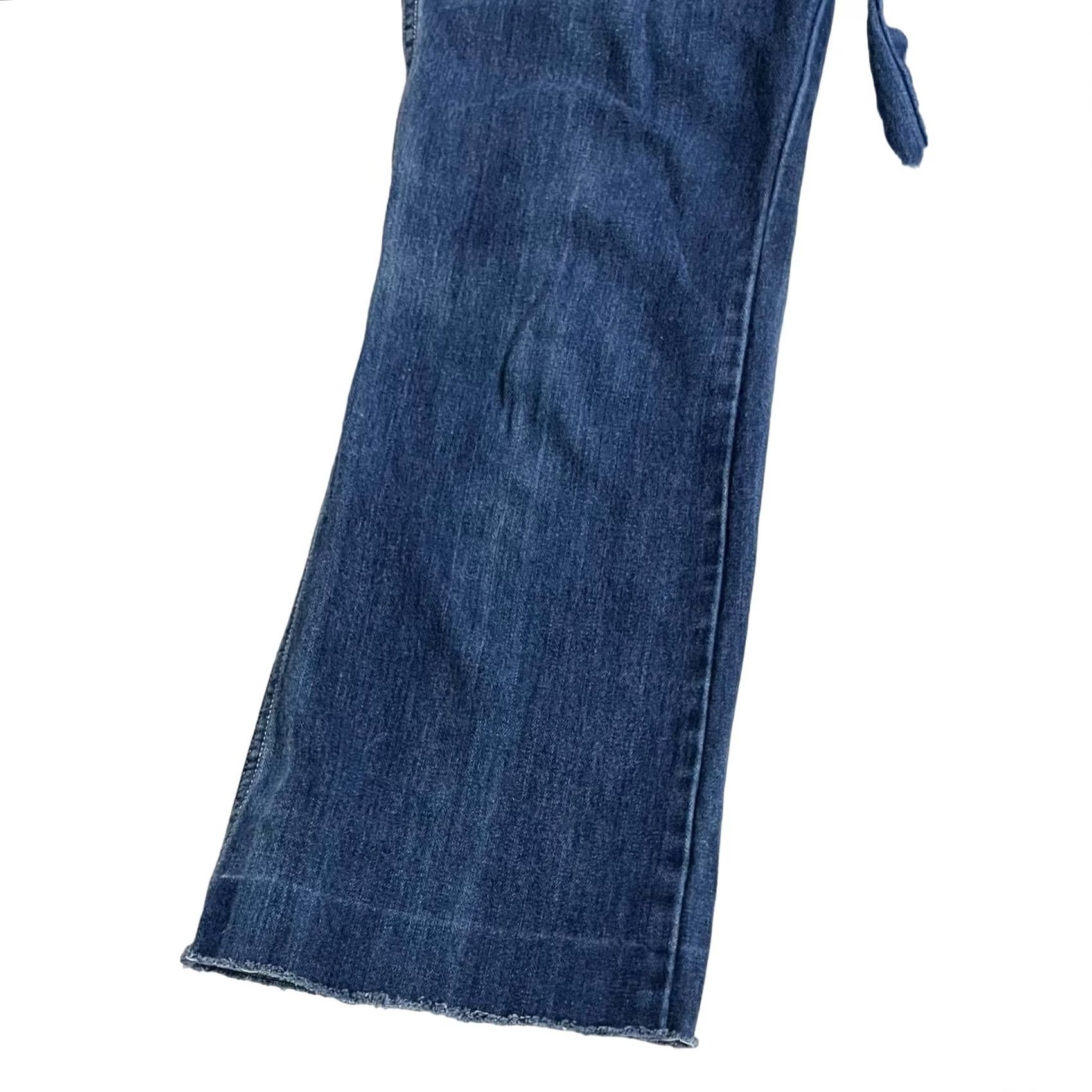 Vintage VINTAGE Pentimento Jeans Flared 70s High Rise Blue Denim 11 Womens Universal Flare Women's Jeans Size 32" / US 10 / IT 46 - 3 Thumbnail