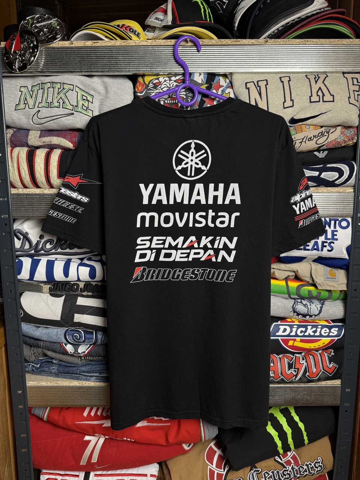 Vintage × Yamaha Yamaha Monster Energy Moto Racing Tee Shirt Size US L / EU 52-54 / 3 - 2 Thumbnail