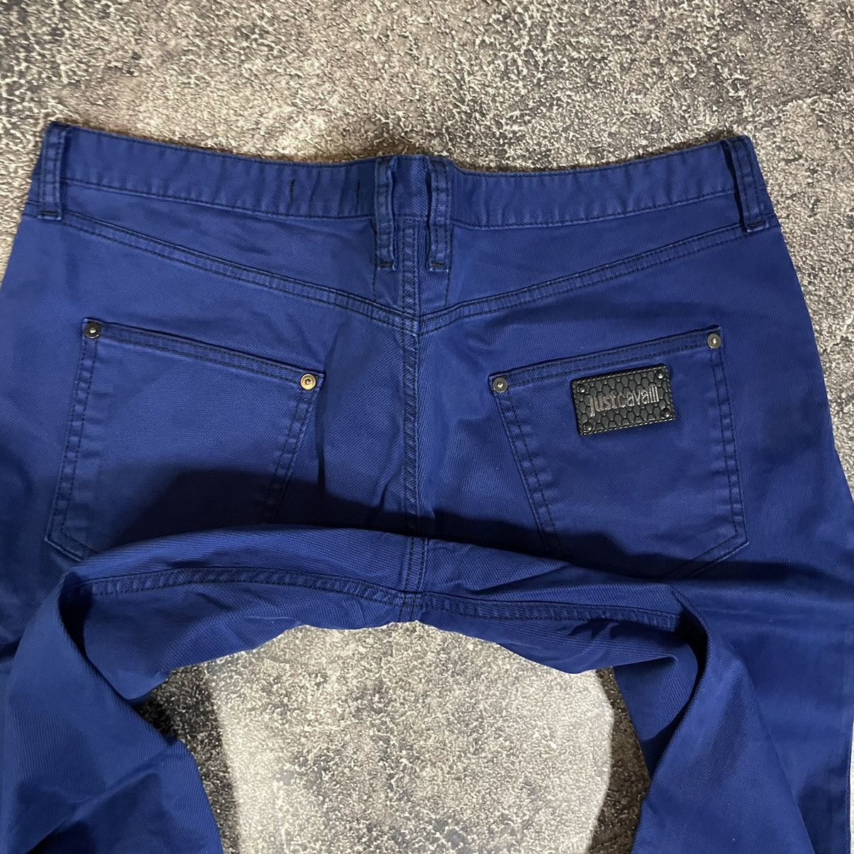 Just Cavalli × Roberto Cavalli Just Cavalli Blue Big Logo Pants Size US 38 / EU 54 - 15 Thumbnail