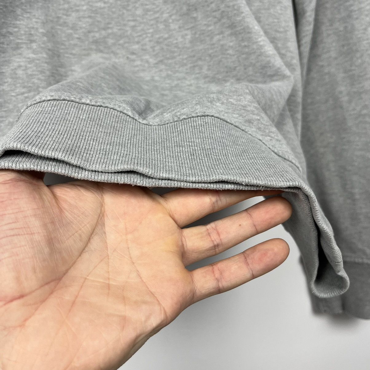 Stone Island Stone Island grey crewneck sweatshirt Size US M / EU 48-50 / 2 - 25 Thumbnail