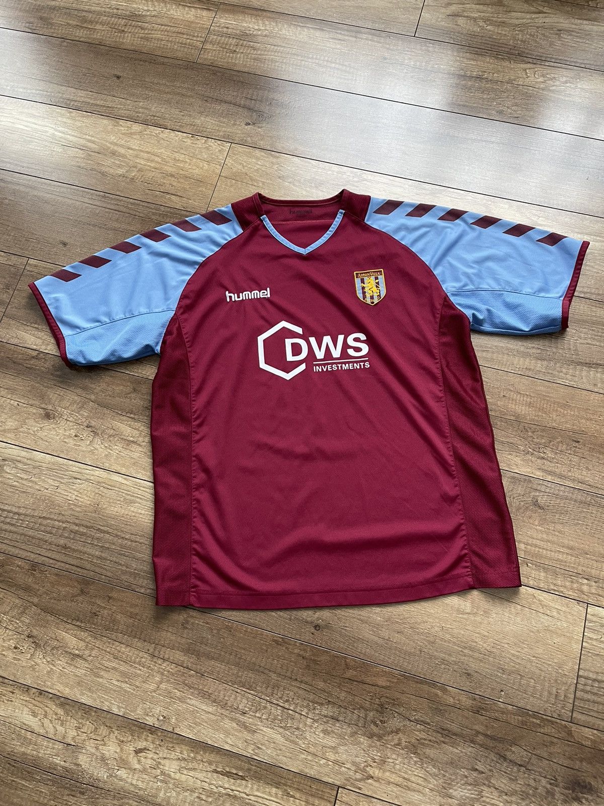 Football Shirts Aston Villa Hummel Shirt 2004/2005 Hummel Vintage