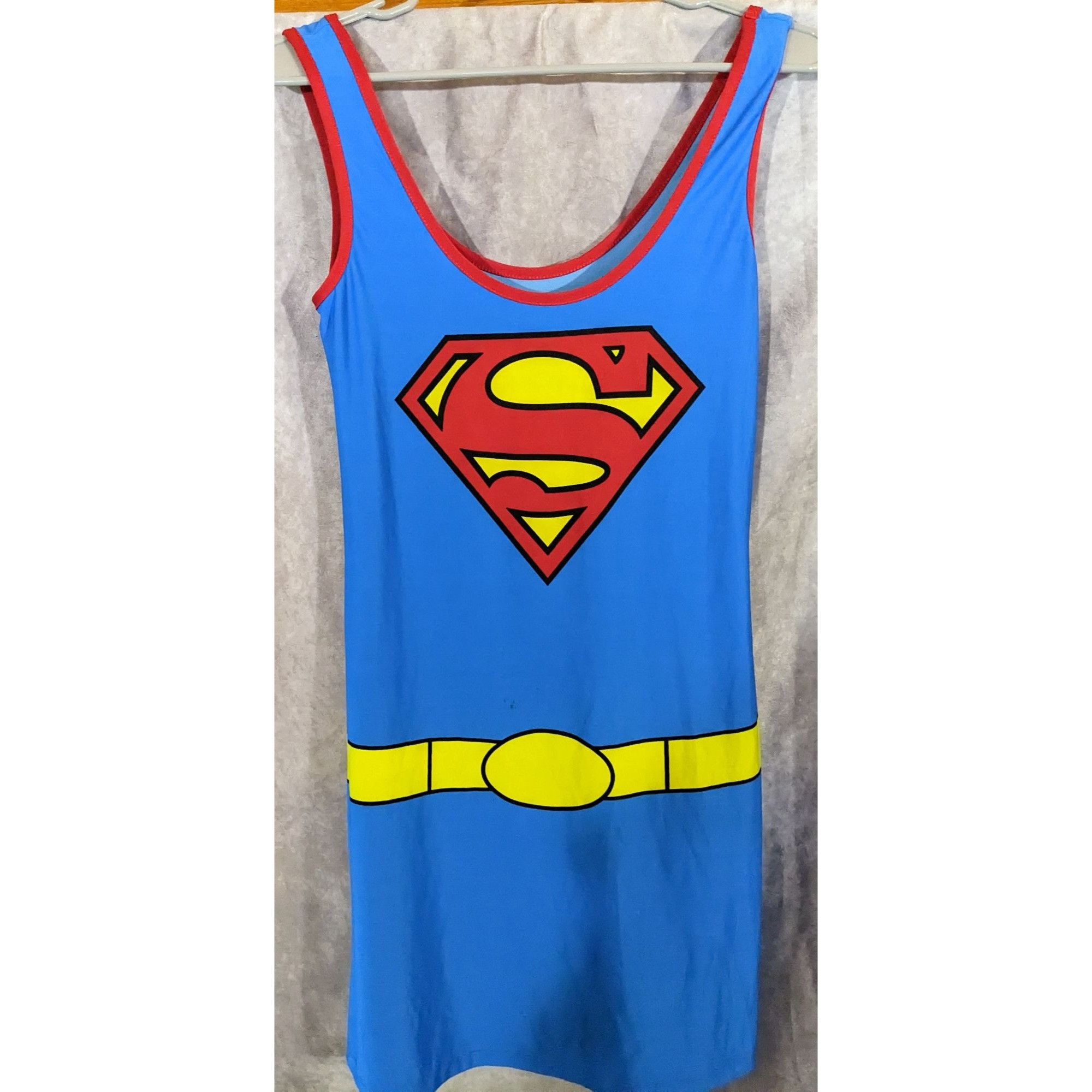 DC Comics Superman Womens Tank Dress Size S / US 4 / IT 40 - 4 Thumbnail