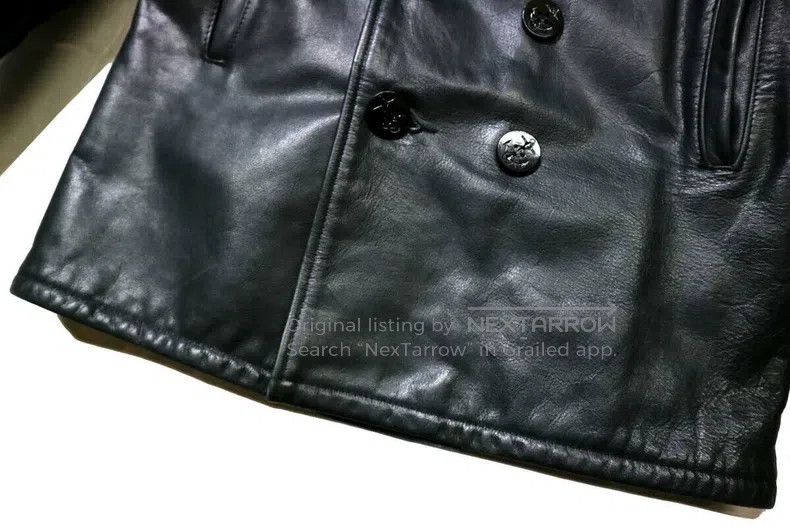 Schott Schott Double-breasted fur coat Size US S / EU 44-46 / 1 - 5 Thumbnail