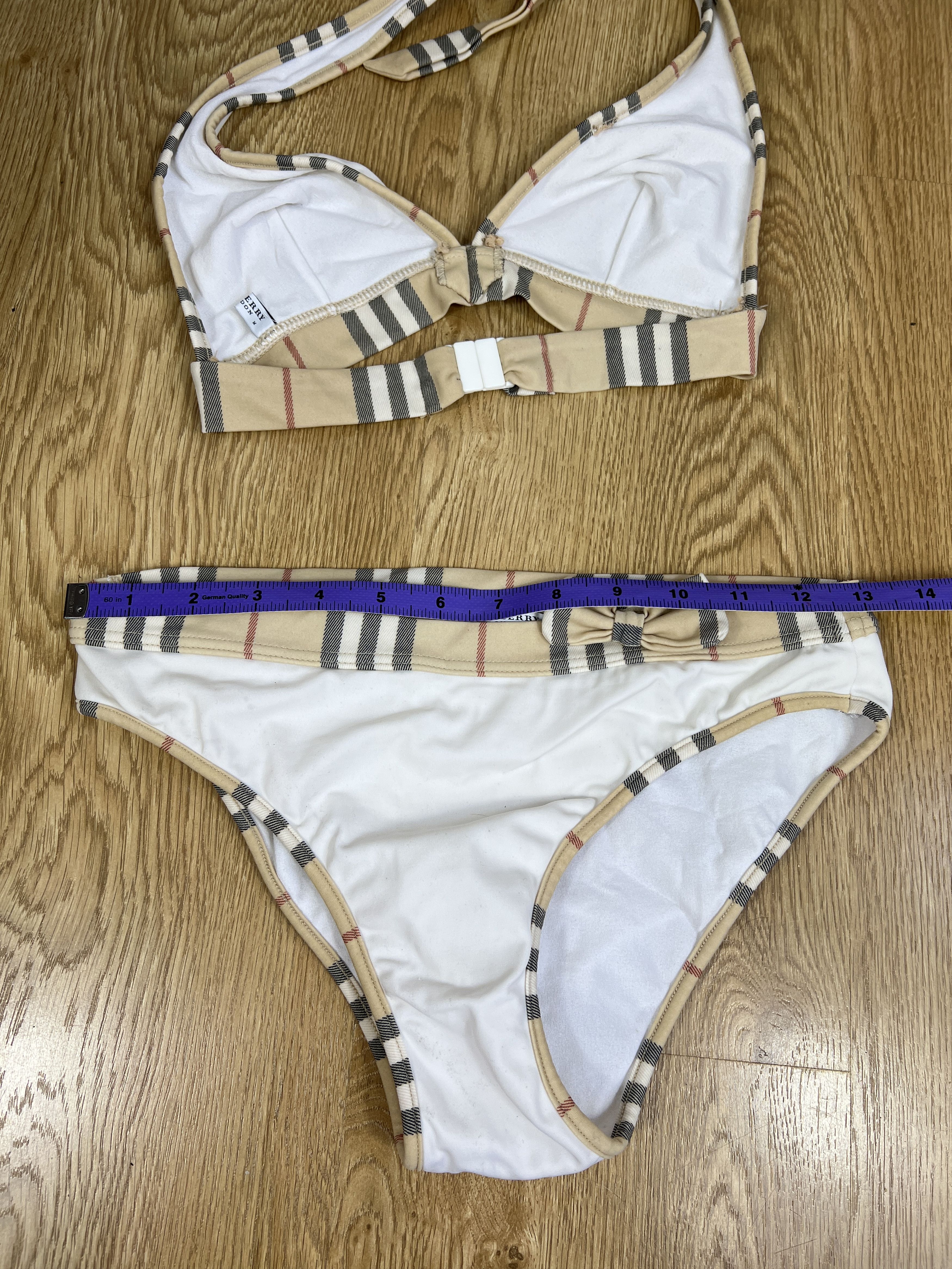 Burberry BURBERRY NOVACHECK SWIMSUIT Size ONE SIZE - 7 Thumbnail