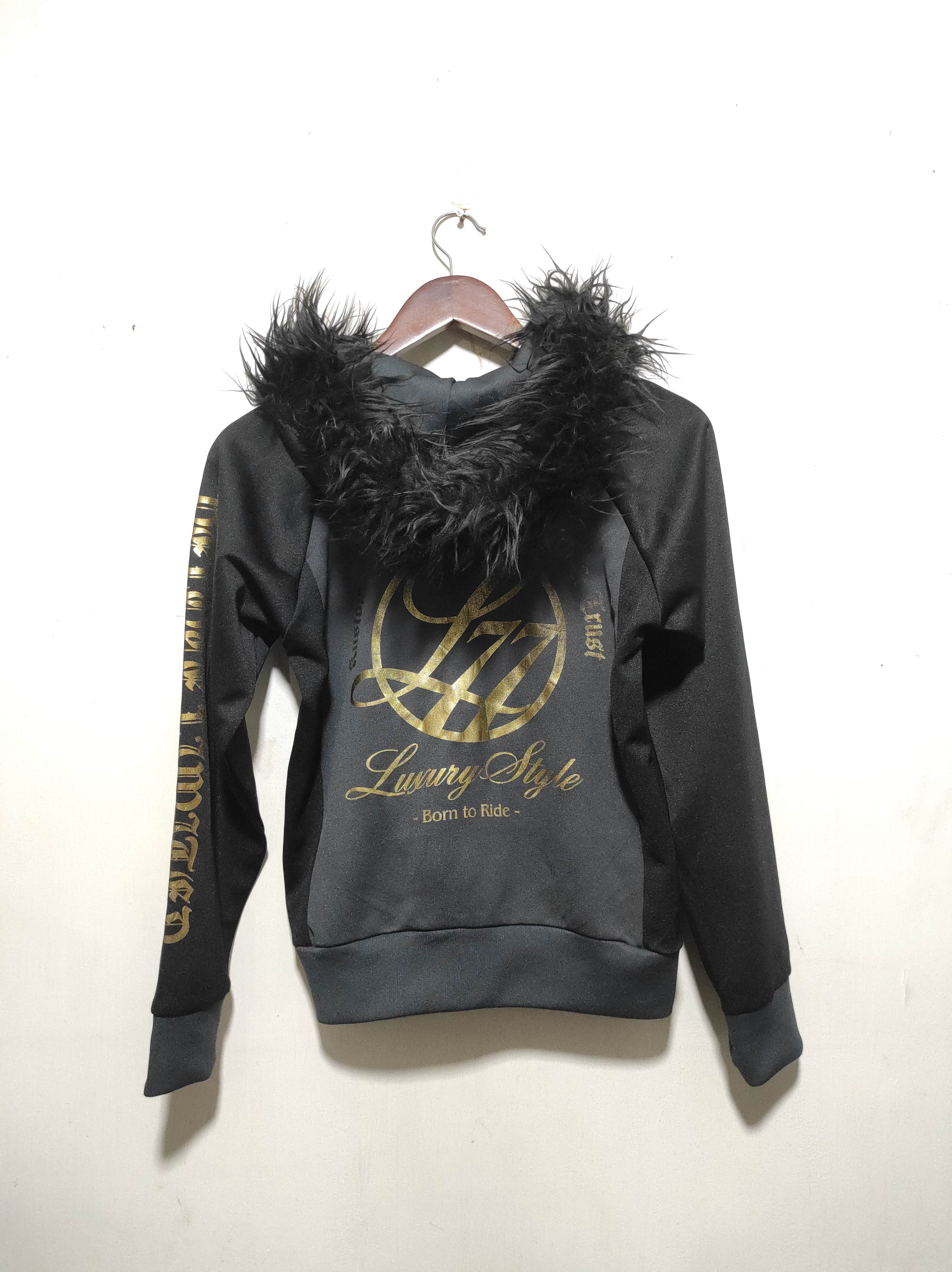 Hysteric Glamour Eaer Soul Zip Fur Hoodie i6w9 LGB style Size US S / EU 44-46 / 1 - 9 Thumbnail