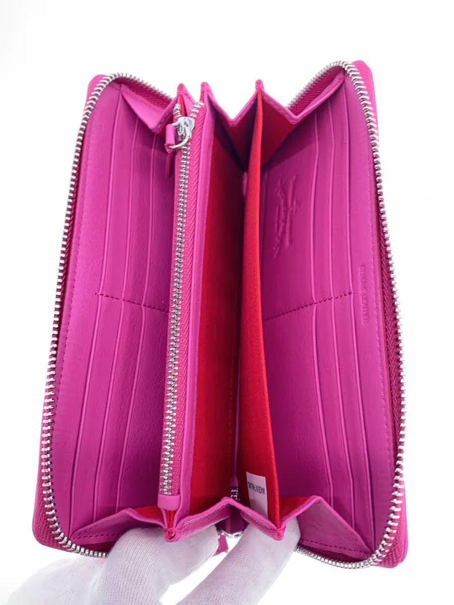 Vivienne Westwood Vivienne Westwood Lthr Long Wallet Pink Size ONE SIZE - 4 Thumbnail