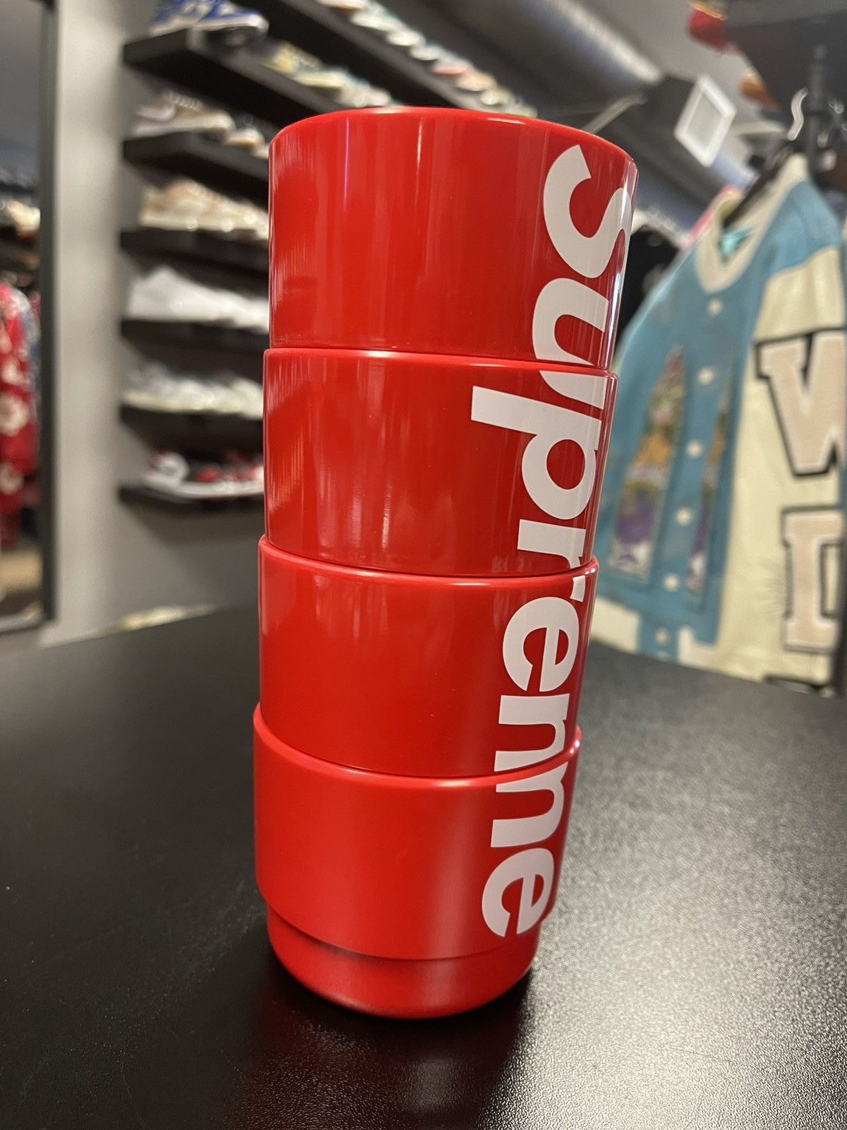 Supreme Supreme Stacking Cups (Set of 4) Brand New DISPLAYED Size ONE SIZE - 3 Thumbnail