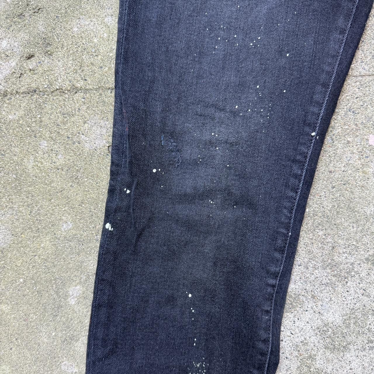 Amiri amiri black skinny painter jeans destroyed thrashed Size US 32 / EU 48 - 6 Thumbnail