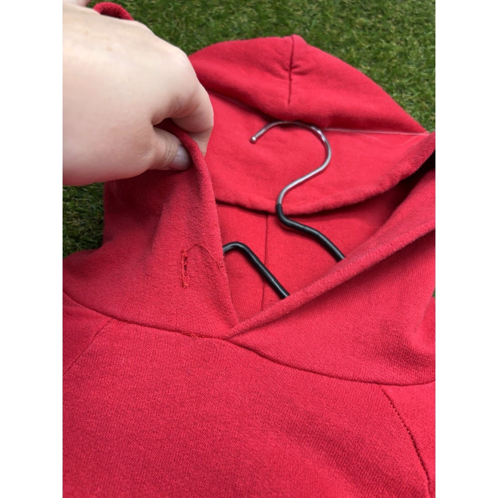 Vintage VINTAGE Milwaukee Tracksuit Mens M Red Polyester Zip Tracksuit Costume Agent Halloween Cosplay Man Mens Medium Red Tracksuit 80s Beer Size 40R - 4 Thumbnail