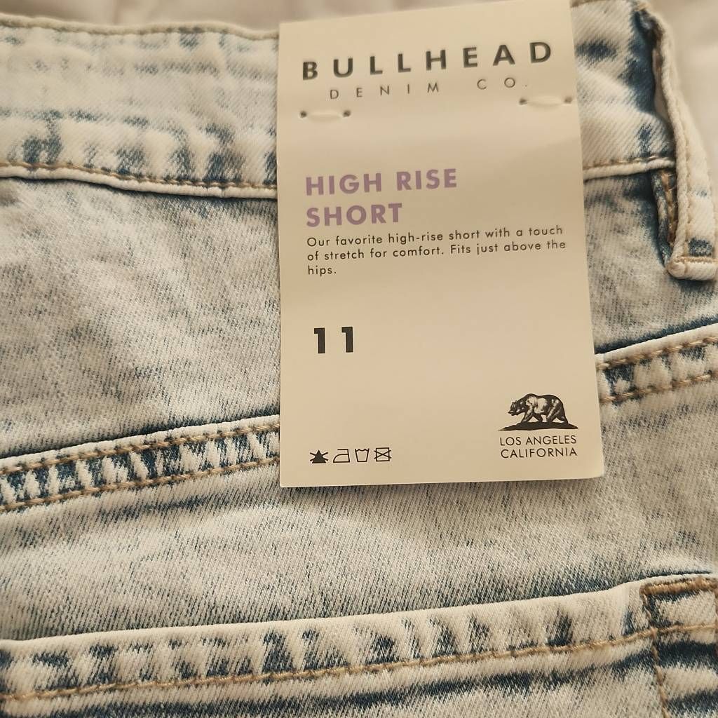 Bullhead Denim Co. Bullhead Denim Women's Size 11 Indigo Blue Light Wash High R Size 32" / US 10 / IT 46 - 4 Thumbnail