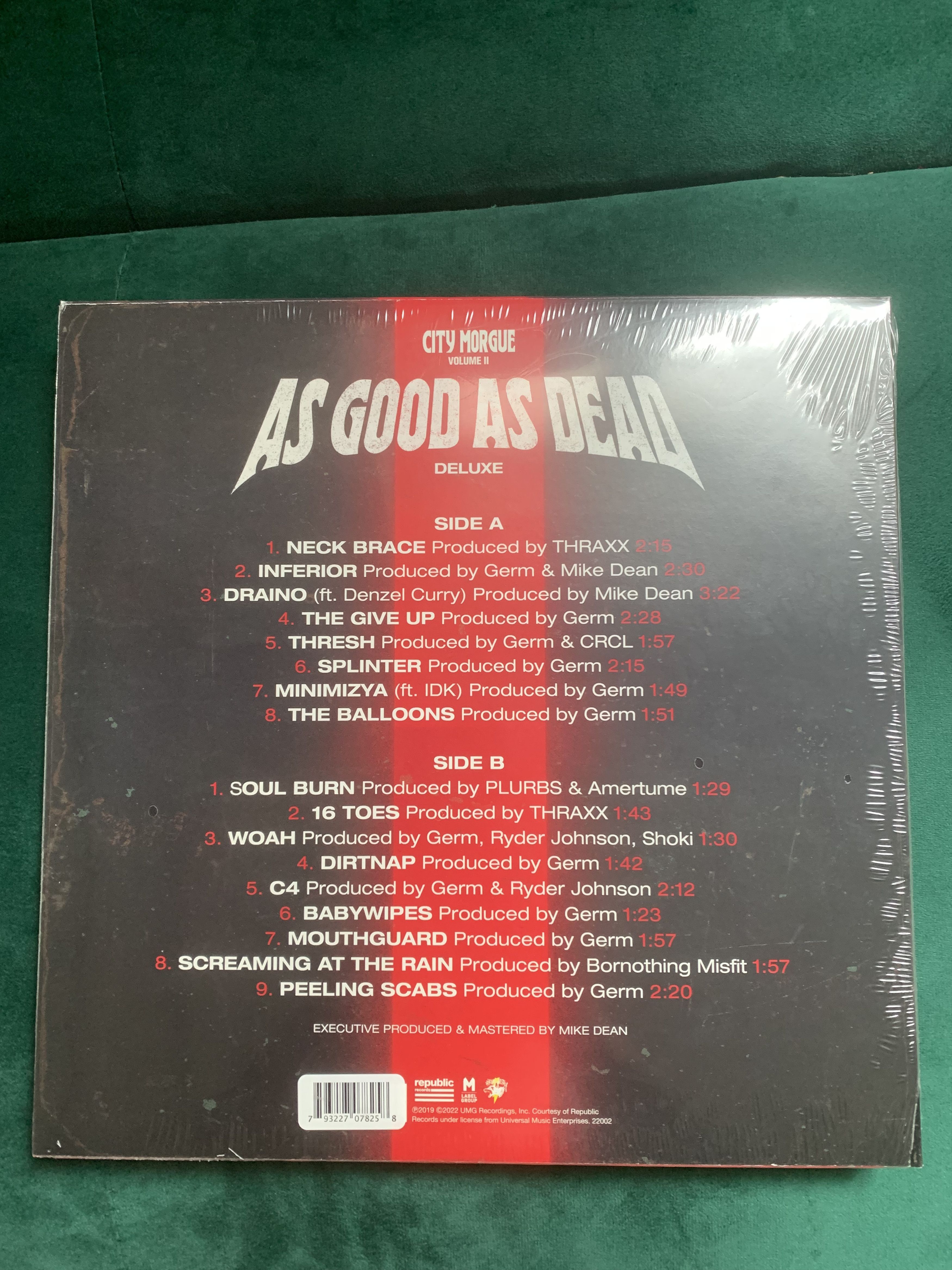 City Morgue City morgue as good as dead vol.2 vinyl album Zillakami Sos Size ONE SIZE - 3 Thumbnail