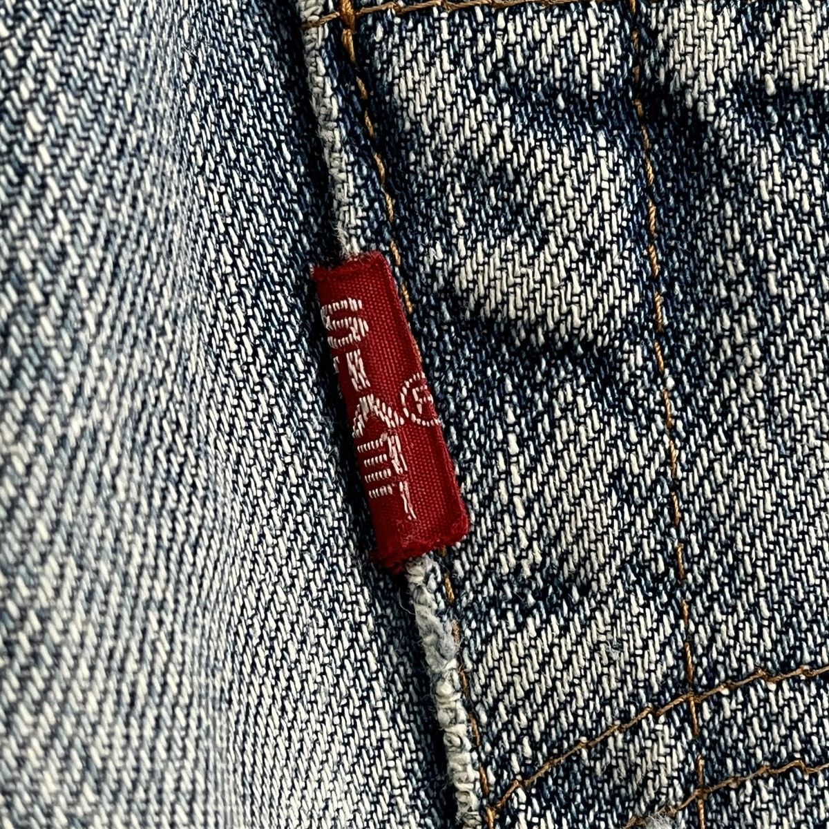 Levi's LEVIS 502XX Big E Button J22 Redline Selvedge Vintage 1991 Size US 28 / EU 44 - 10 Thumbnail