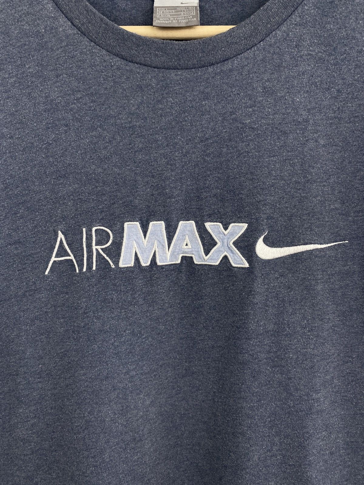Nike 🇺🇸 Vintage 90s Nike Air Max T-Shirt Y2K Rare Retro Hype Size US L / EU 52-54 / 3 - 4 Thumbnail