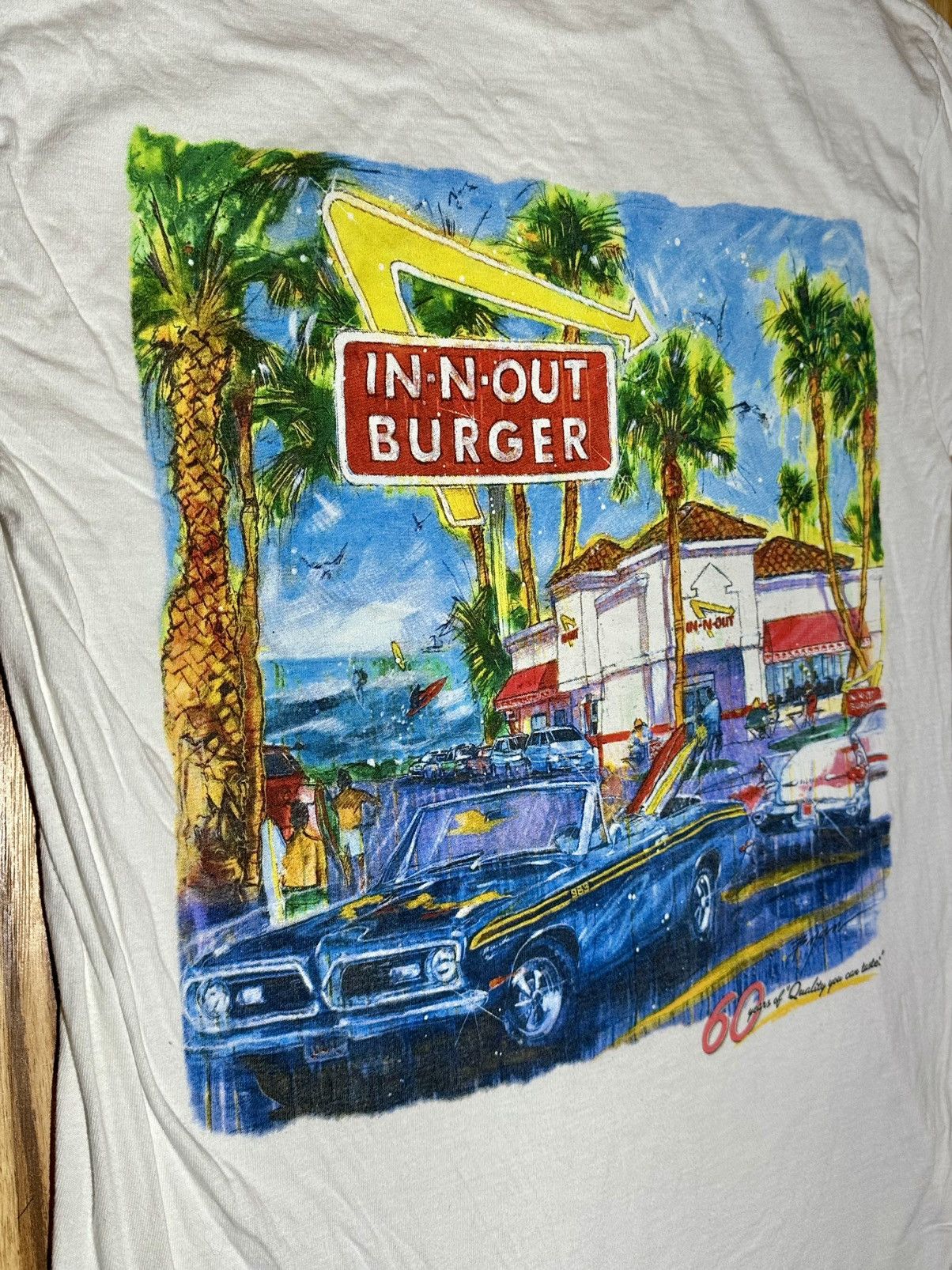Other In-N-Out Burger 983 Dodge challenger 60yrs of quality Tshirt Size US S / EU 44-46 / 1 - 7 Thumbnail
