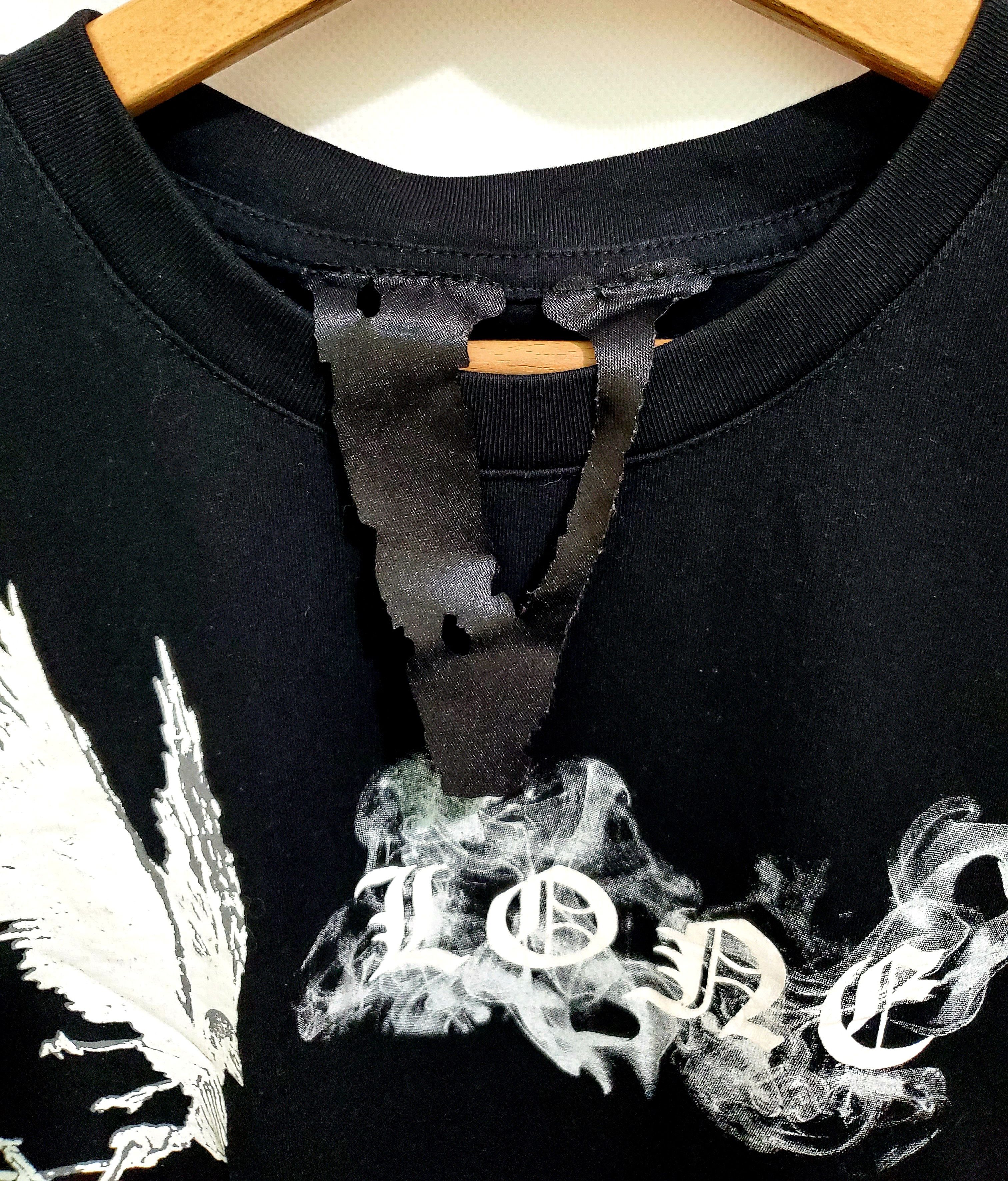 Vlone VLONE Smoke Demon Angel Female Couple V Back Print M Size US M / EU 48-50 / 2 - 3 Thumbnail