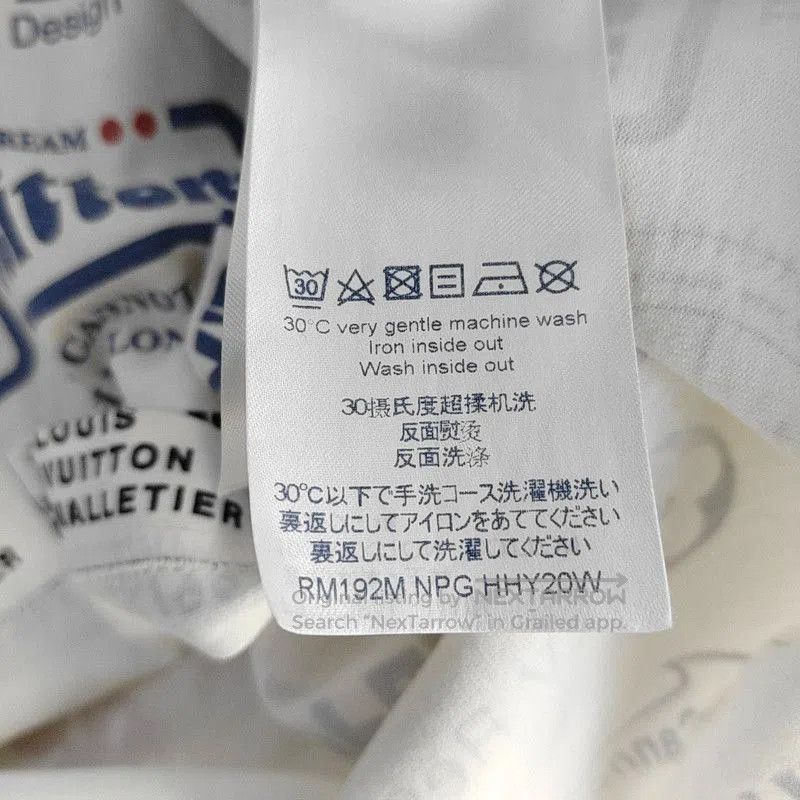 Louis Vuitton Louis Vuitton Summer White Graphic T-Shirt . Size US XS / EU 42 / 0 - 4 Thumbnail