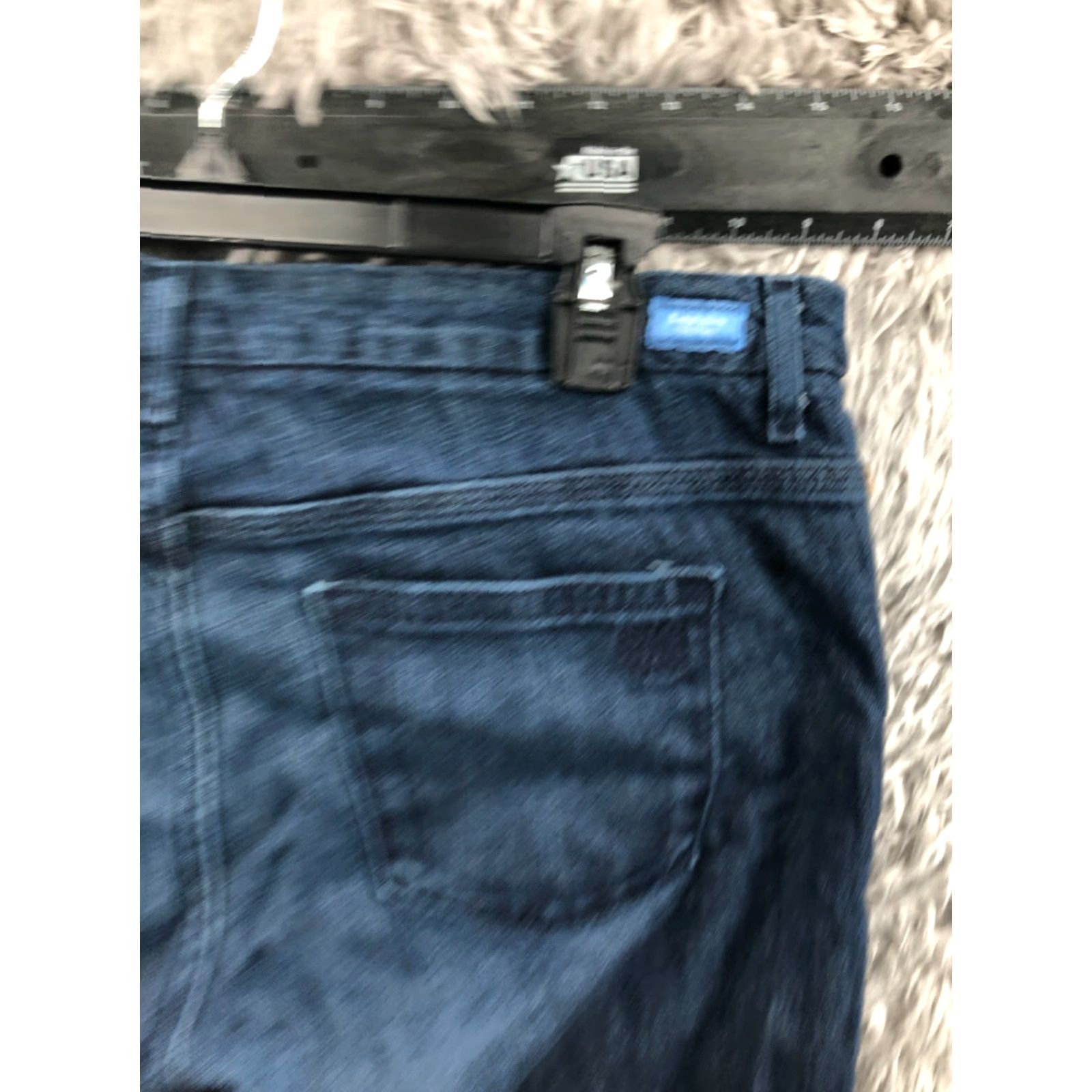 Vintage Simply Vera Wang Jeans Womens Size 16 Bootcut Dark Wash Blue Denim 5-Pocket Size 38" / US 16 / IT 52 - 6 Thumbnail