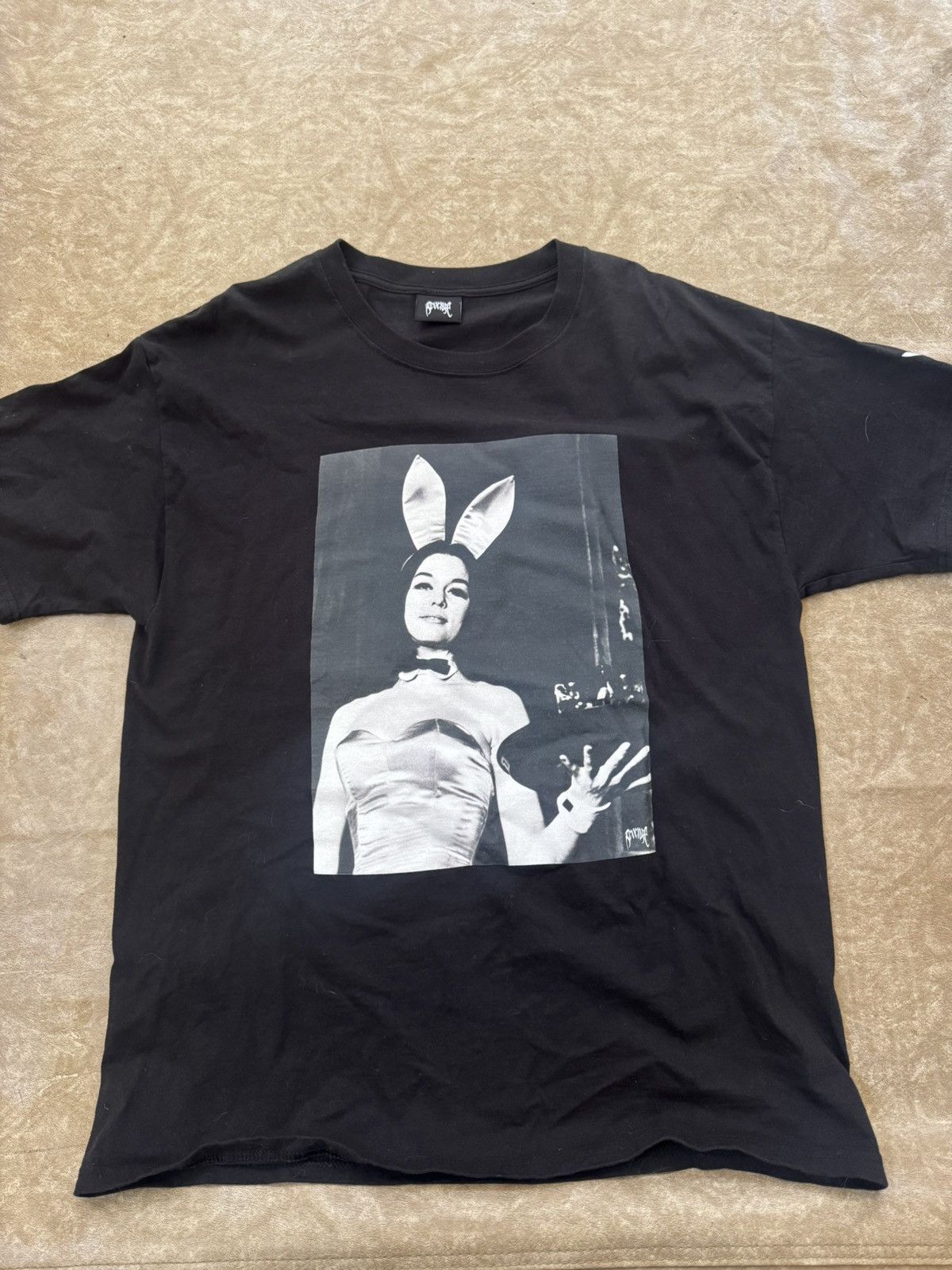 Playboy × Revenge *FINAL DROP* Revenge x Playboy Gloria Photo Tee - Black LG Size US L / EU 52-54 / 3 - 2 Thumbnail