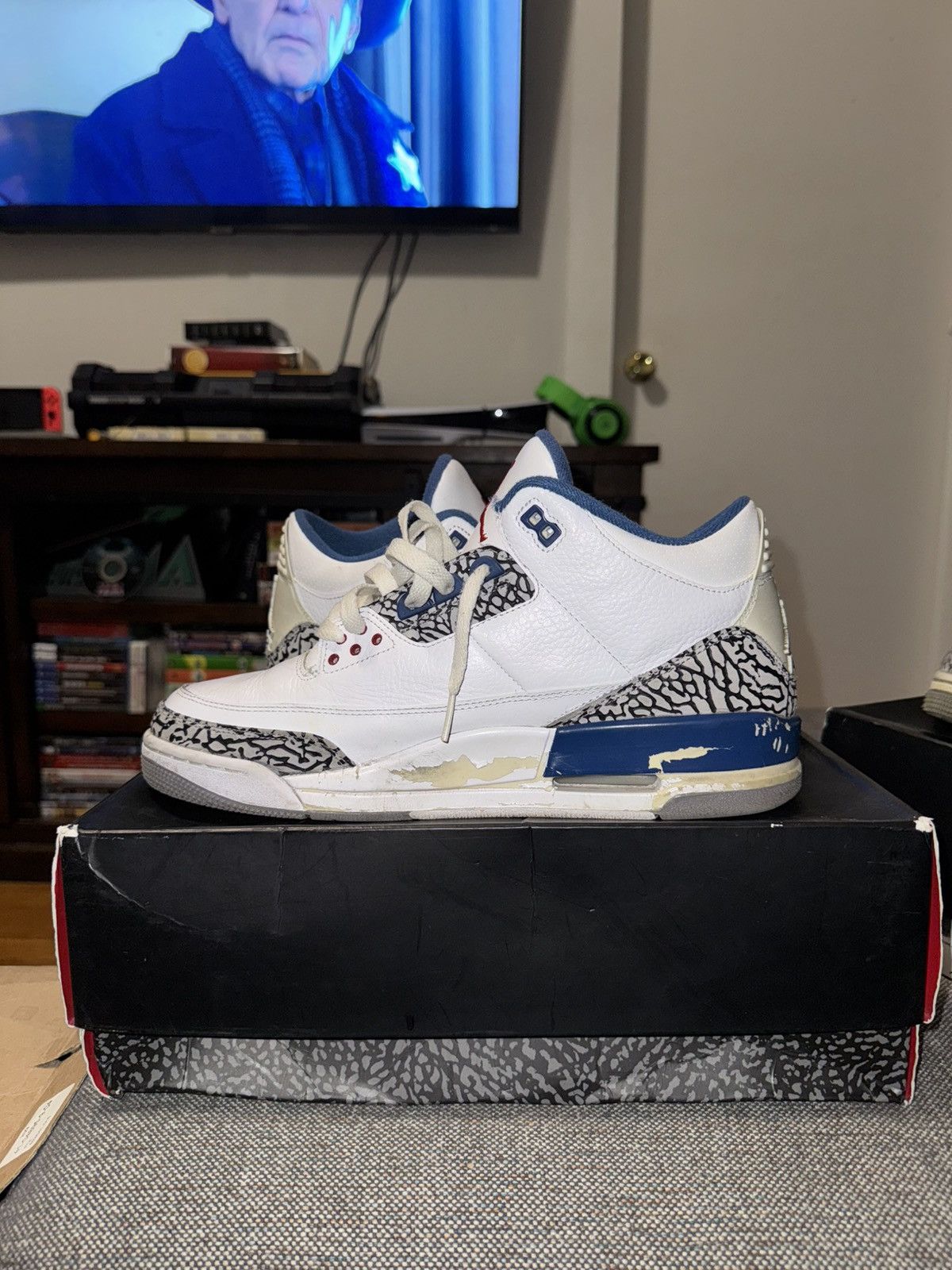 Jordan Brand True Blue Jordan 3 Size US 11 / EU 44 - 5 Thumbnail