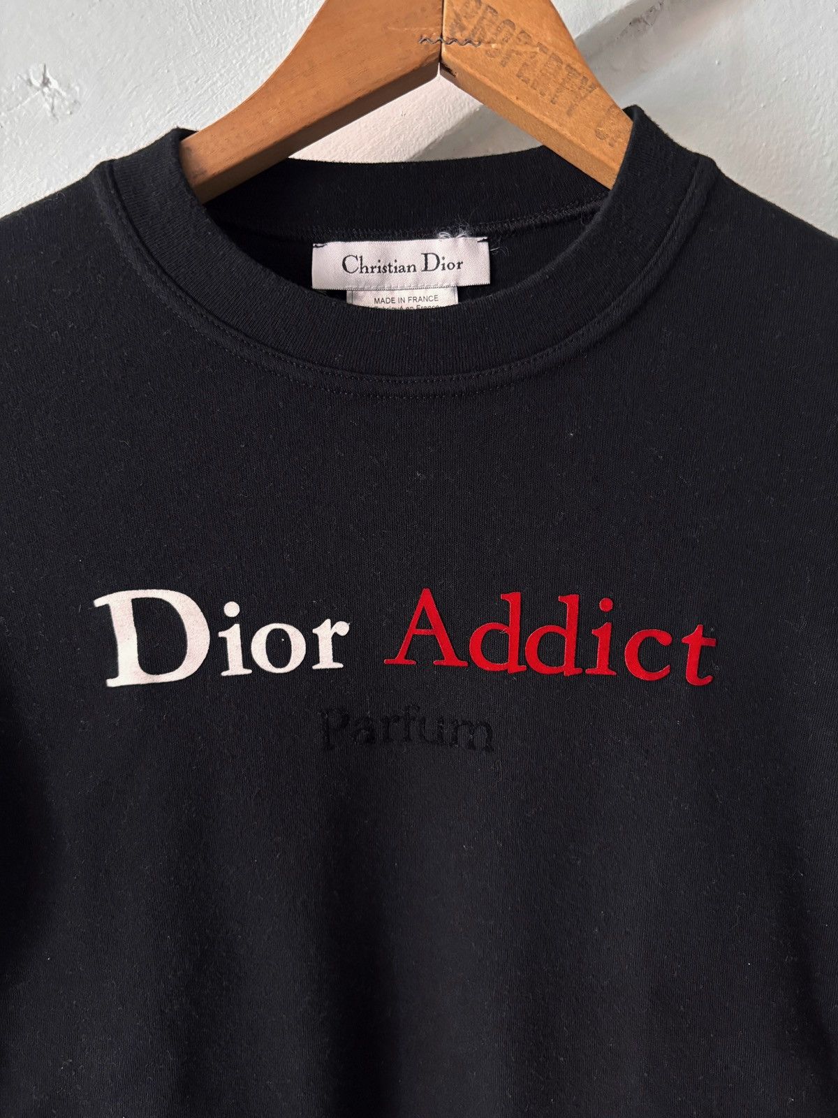 Dior Vintage Dior Addict T Shirt. Black Size Small. Size S / US 4 / IT 40 - 3 Thumbnail