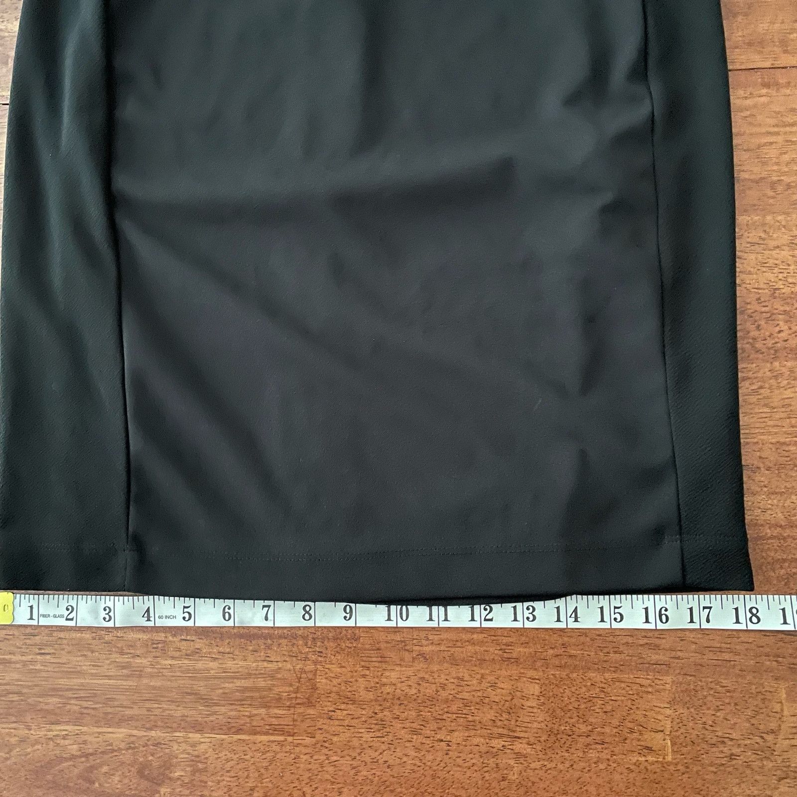 Zara Zara Crepe Sheath Dress Cross Over Neck Wide Straps Black L Size L / US 10 / IT 46 - 13 Thumbnail