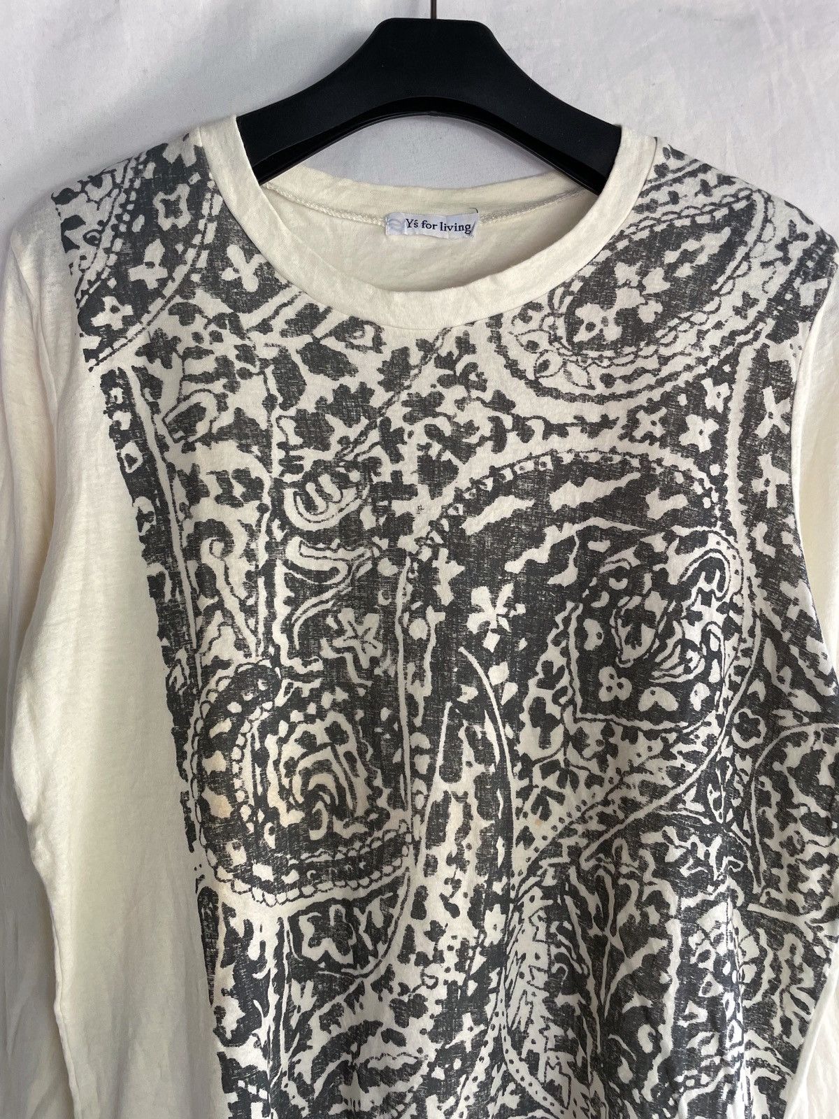 Yohji Yamamoto Y'S FOR LIVING TRADITIONAL PATTERN LONG SLEEVE Size US S / EU 44-46 / 1 - 4 Thumbnail