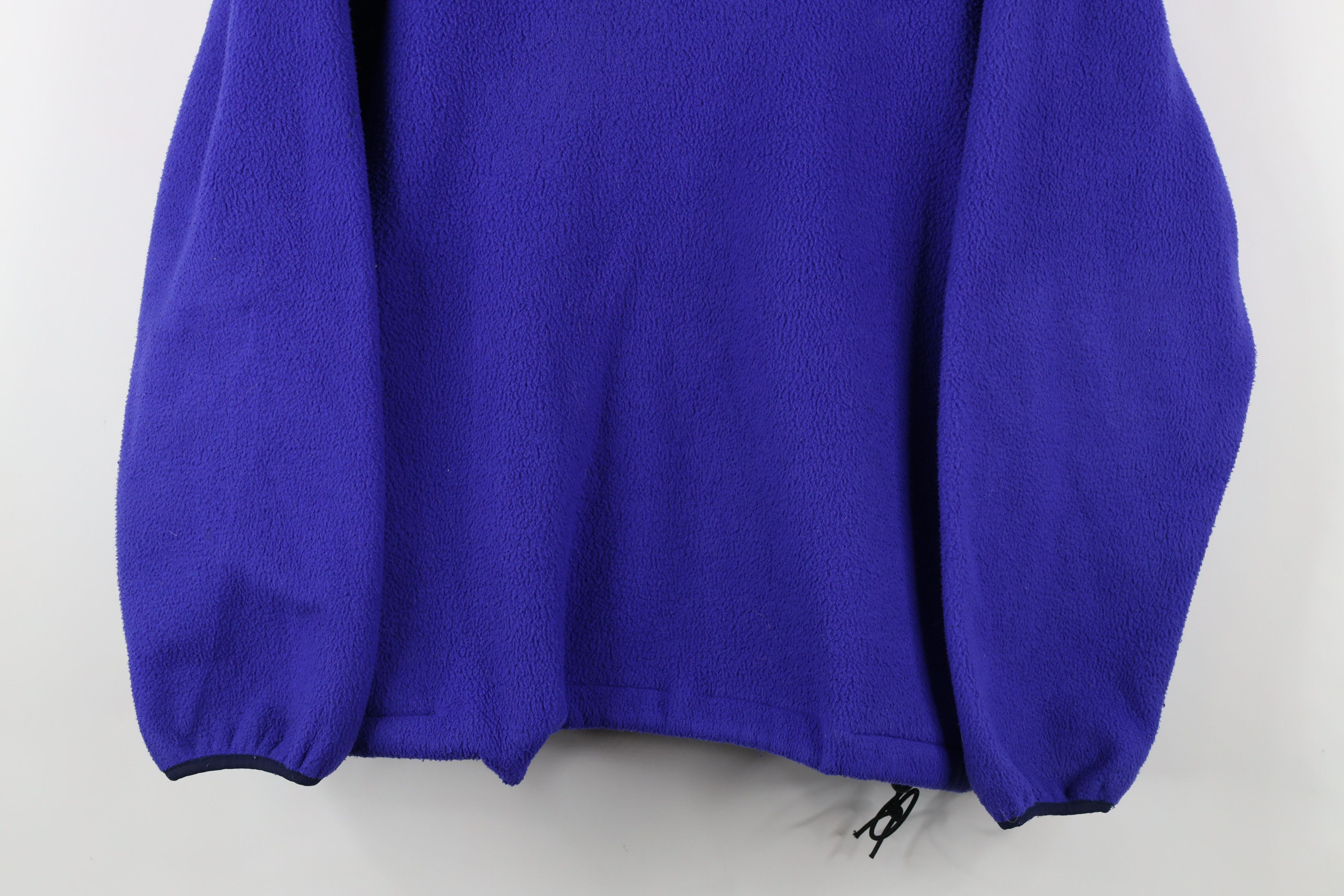 L.L. Bean × Vintage Vintage 90s LL Bean Snap Button Fleece Pullover Sweater USA Size L / US 10 / IT 46 - 3 Thumbnail