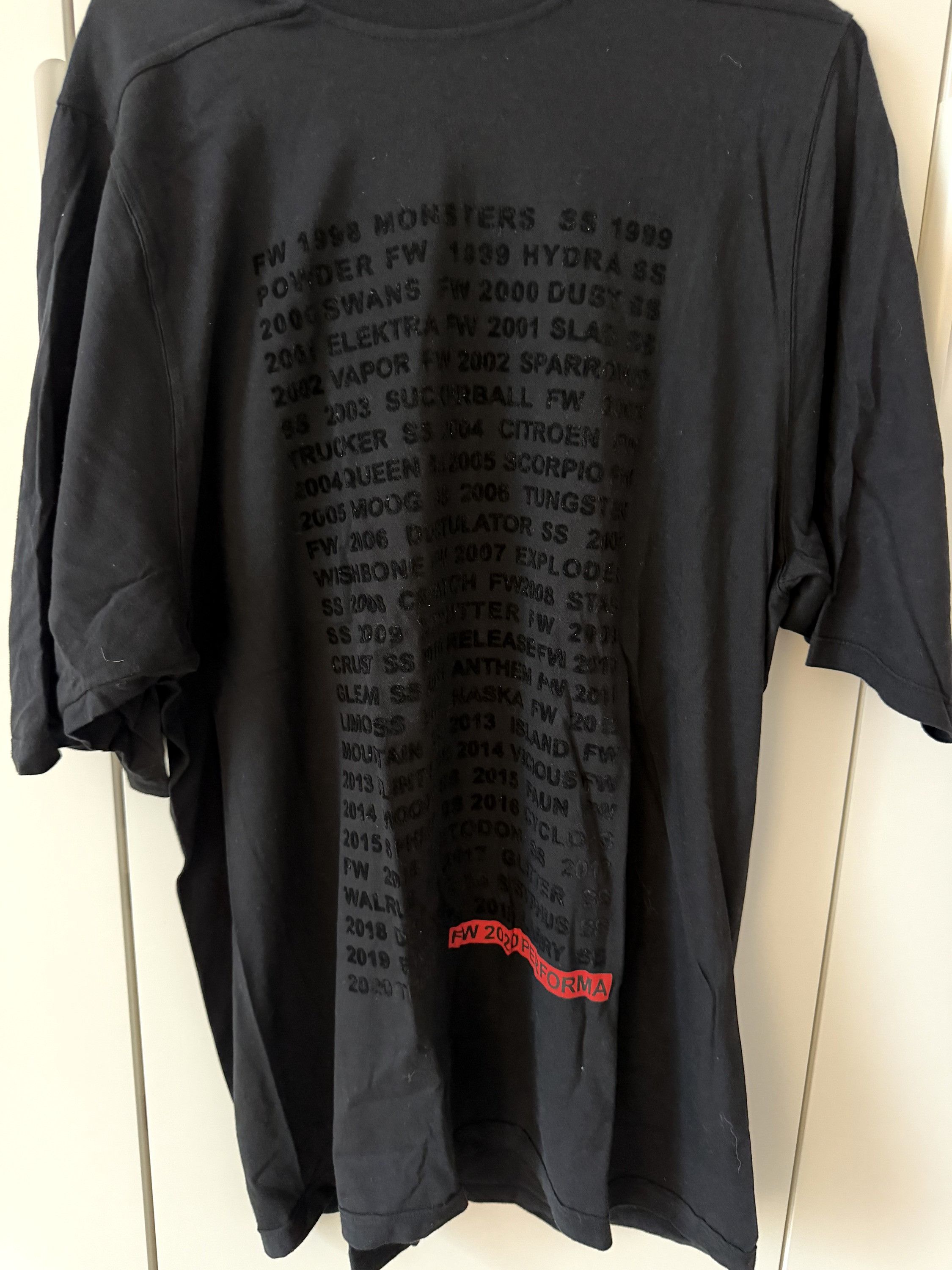 Rick Owens Drkshdw Rick Owens DRKSHDW SS08 “Angel” eagle print