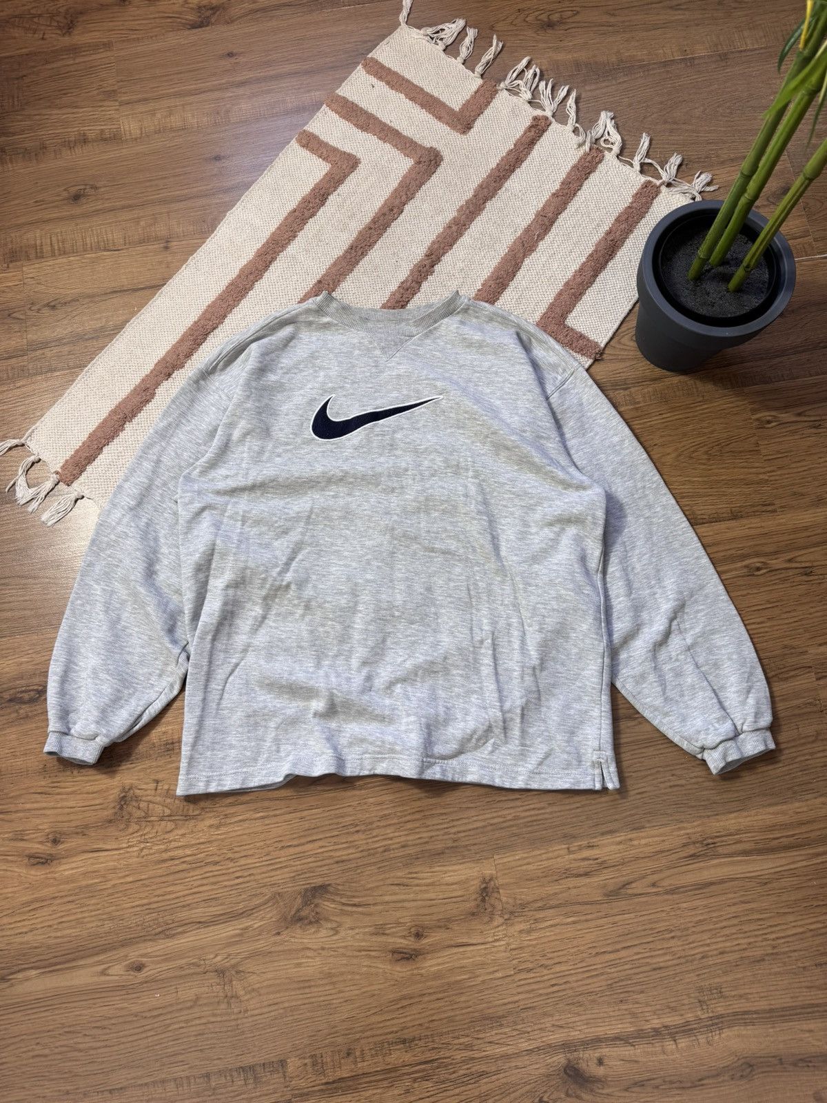 Nike VINTAGE NIKE BIG LOGO SWEATSHIRT Size US L / EU 52-54 / 3 - 1 Thumbnail