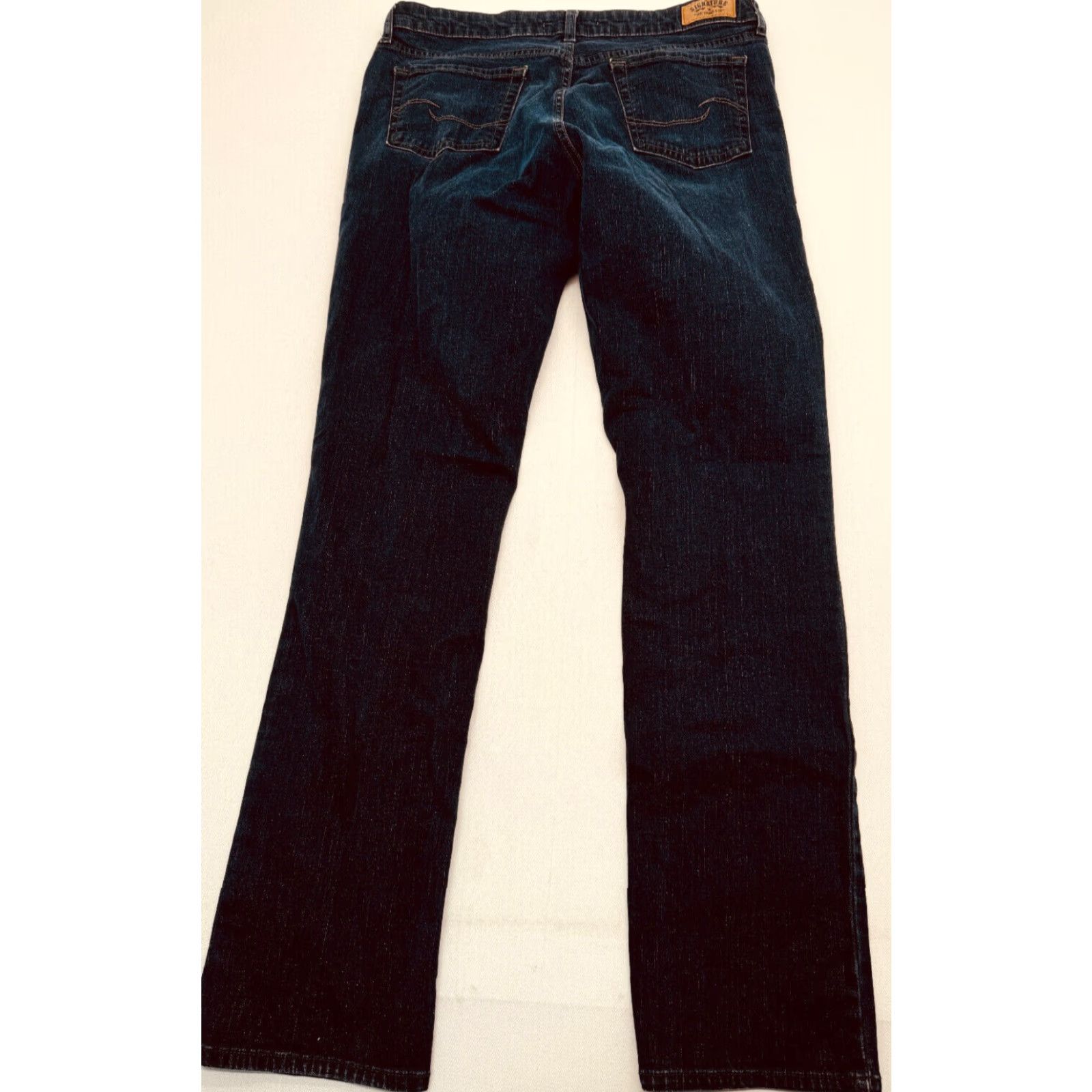 Levi's VINTAGE Levis Signature Womens 12 M Medium Low Rise Boot Cut Jeans Misses Denim 3011 Size 34" / US 12 / IT 48 - 5 Thumbnail