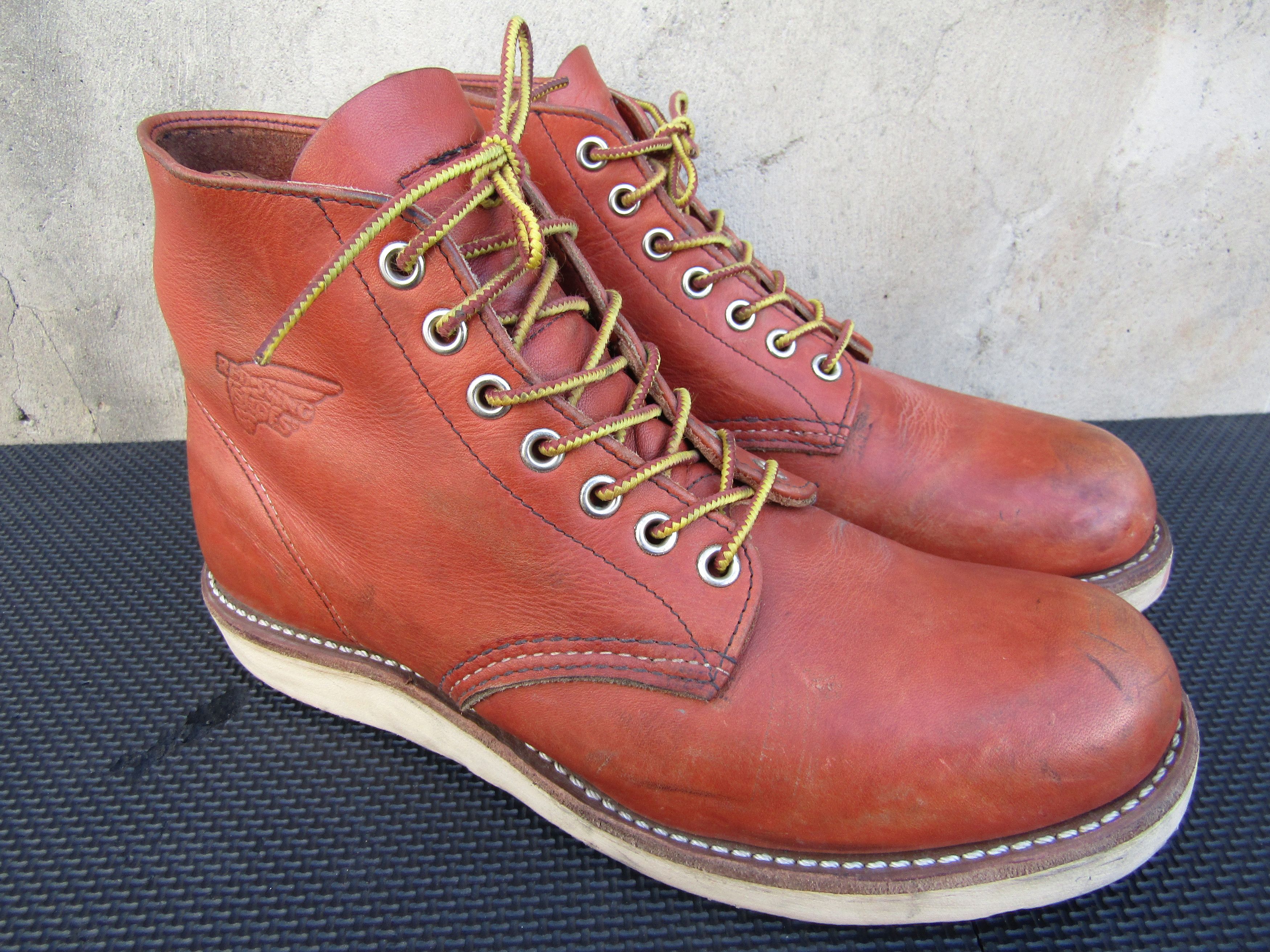Red Wing Red Wing 8166 Round Toe Work Boots Size Work Boots USA made Size US 7 / EU 40 - 5 Thumbnail