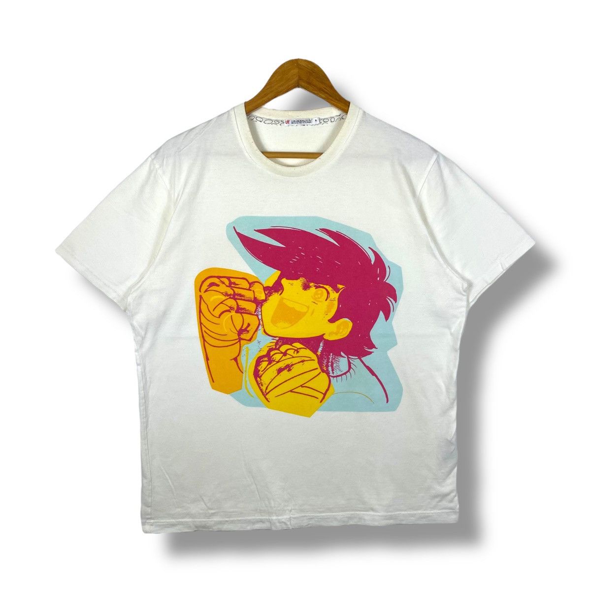 Anime Vintage 00's ASHITA NO JOE Anime Manga Graphic Tee Shirt Size US XL / EU 56 / 4 - 1 Thumbnail