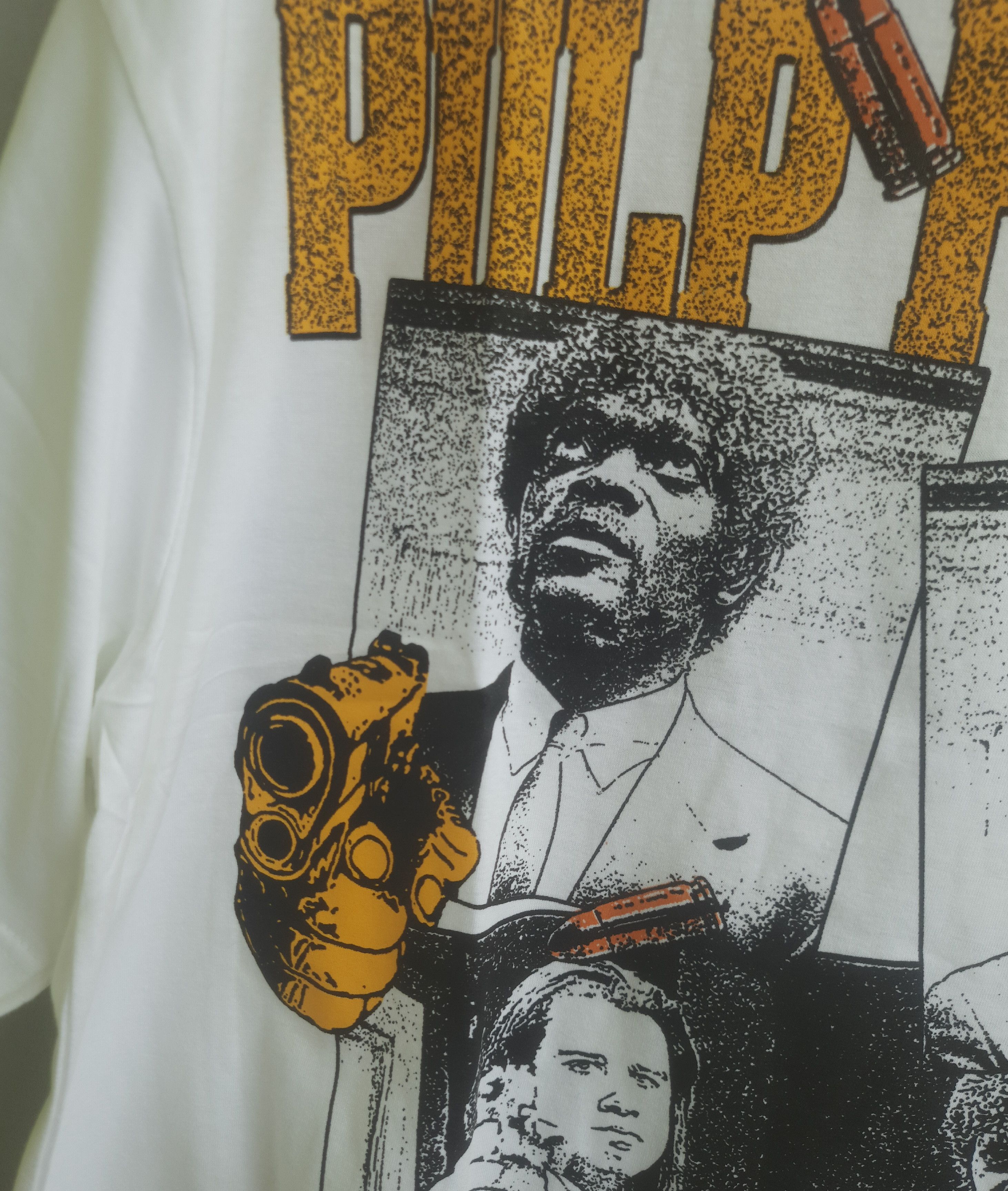 Japanese Brand PULP FICTION A Quentin Tarantino Film Movie Promo Size US L / EU 52-54 / 3 - 5 Thumbnail