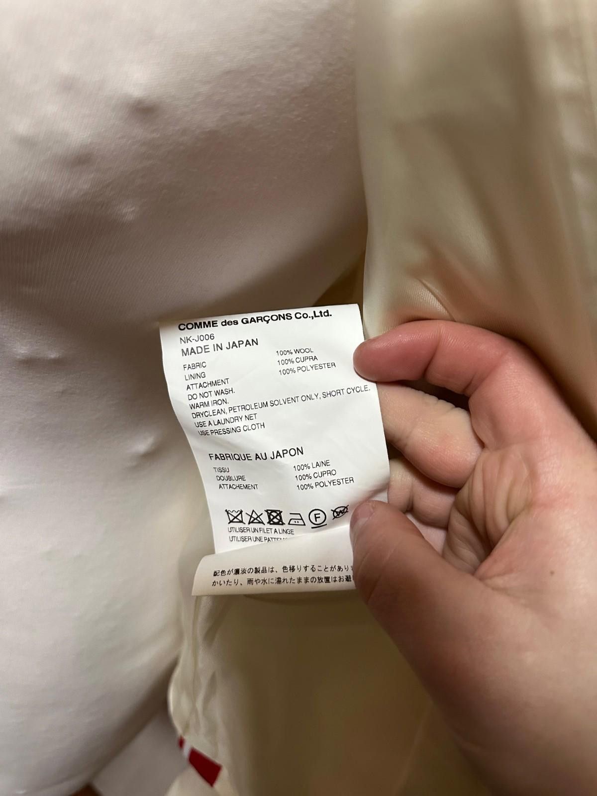 Comme des Garcons Comme Des Garcons Girl Single-breasted Wool Jacket Sz S Size S / US 4 / IT 40 - 9 Thumbnail