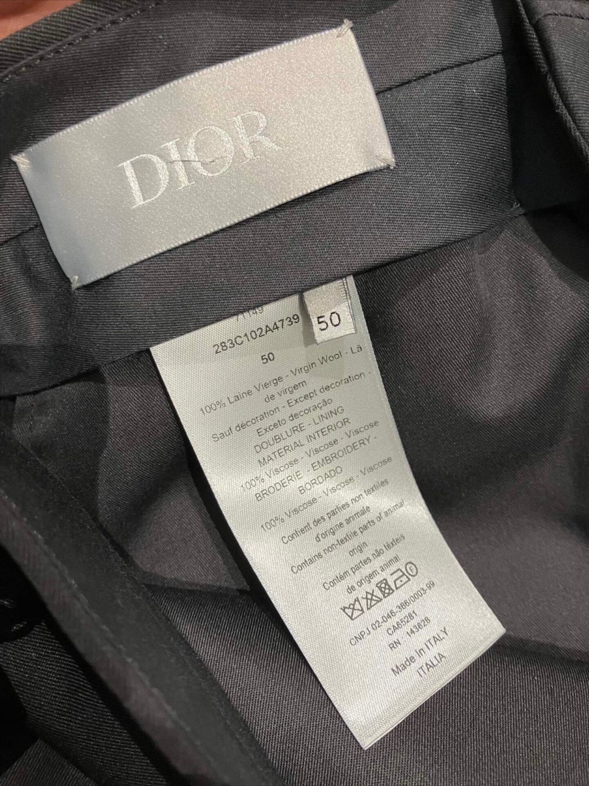 Dior Dior cactus jack pants 52 Size US 36 / EU 52 - 4 Thumbnail
