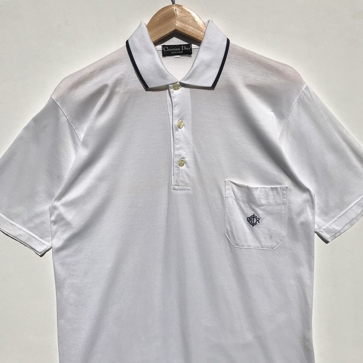 Christian Dior Monsieur × Vintage Vintage Christian Dior Monsieur Polo Tee Christian Dior Size US S / EU 44-46 / 1 - 6 Thumbnail