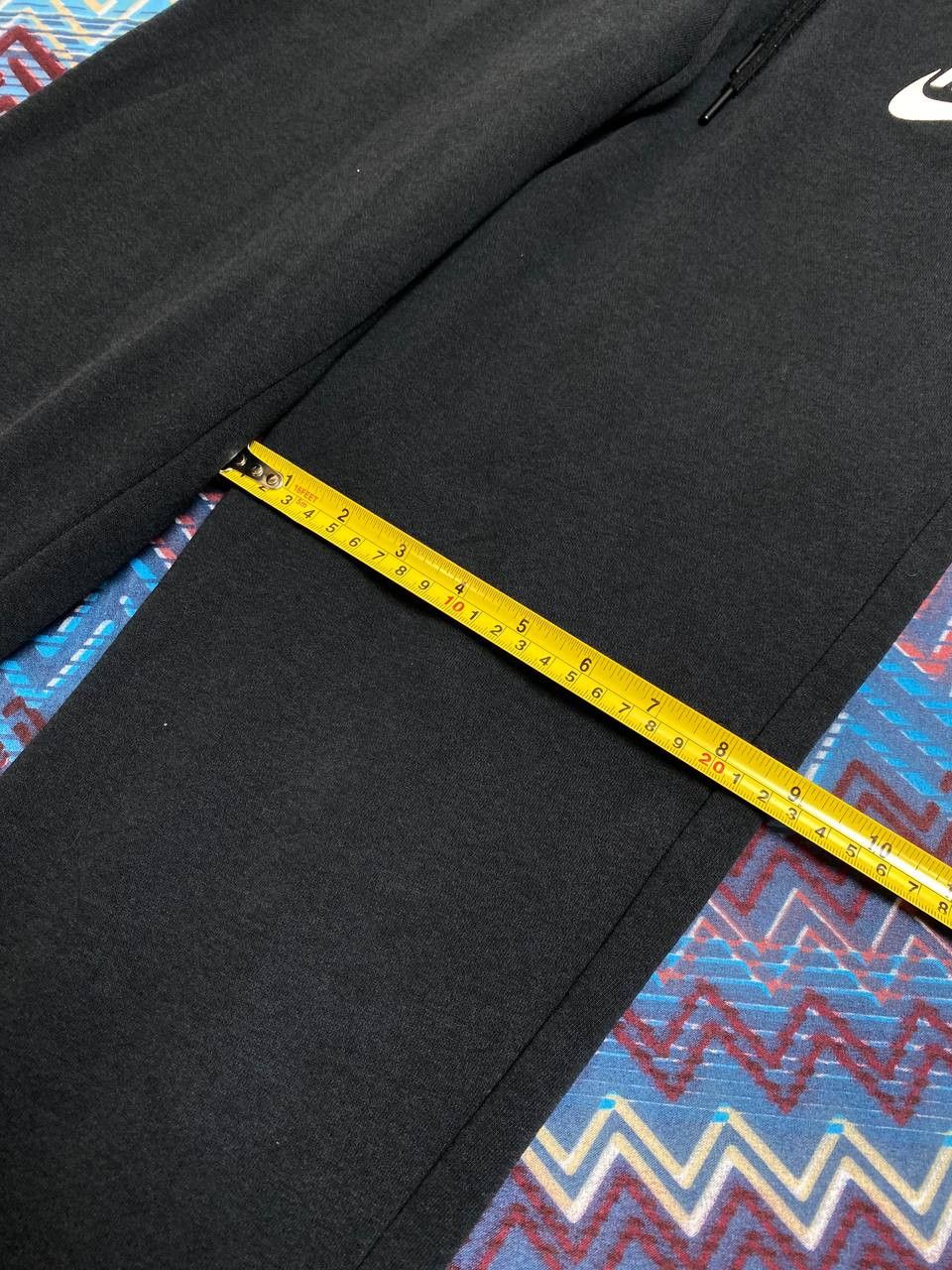 Nike × Vintage Nike tech black fleece joggers Size US 30 / EU 46 - 13 Thumbnail