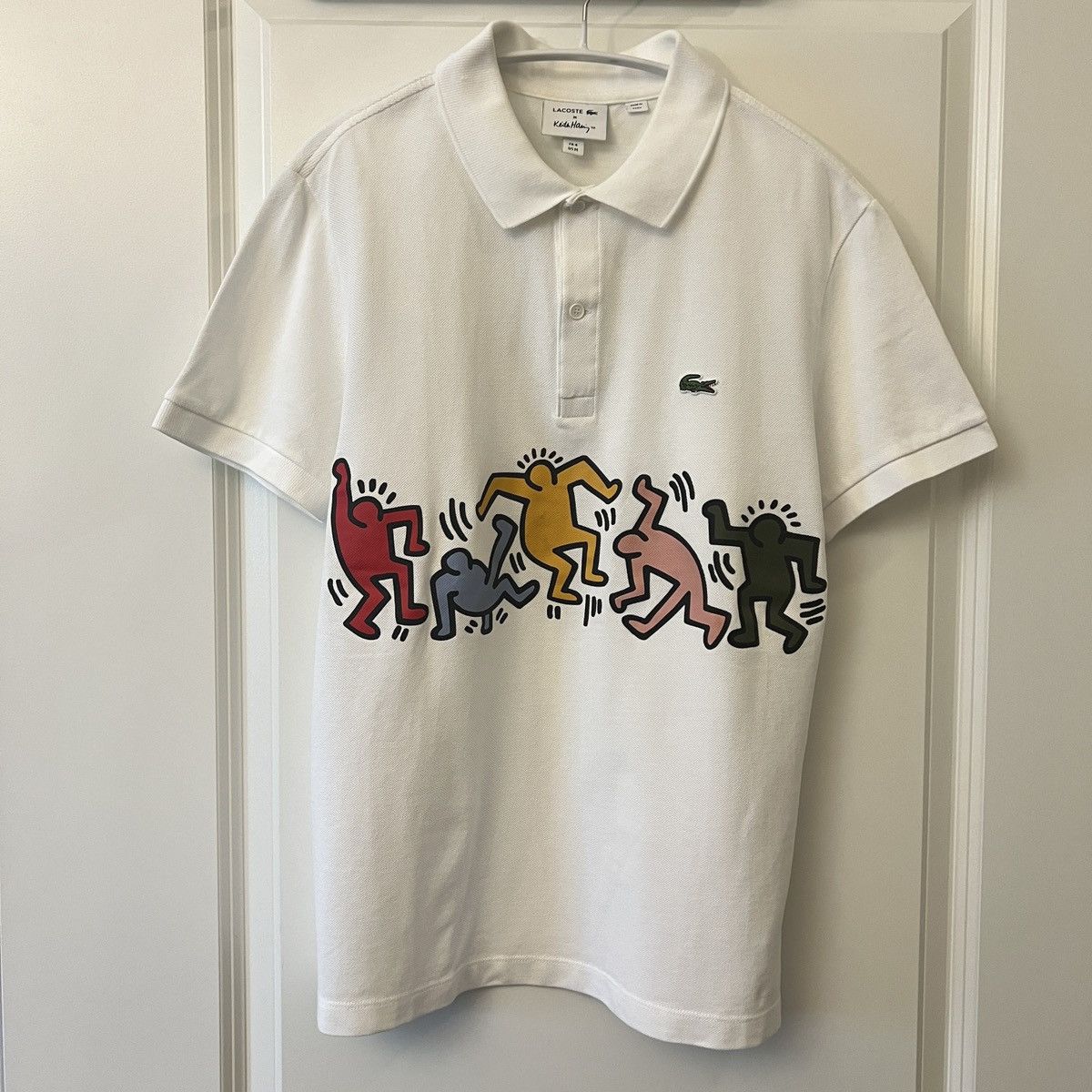 Lacoste Lacoste x Keith Haring Polo Shirt Size US M / EU 48-50 / 2 - 2 Thumbnail